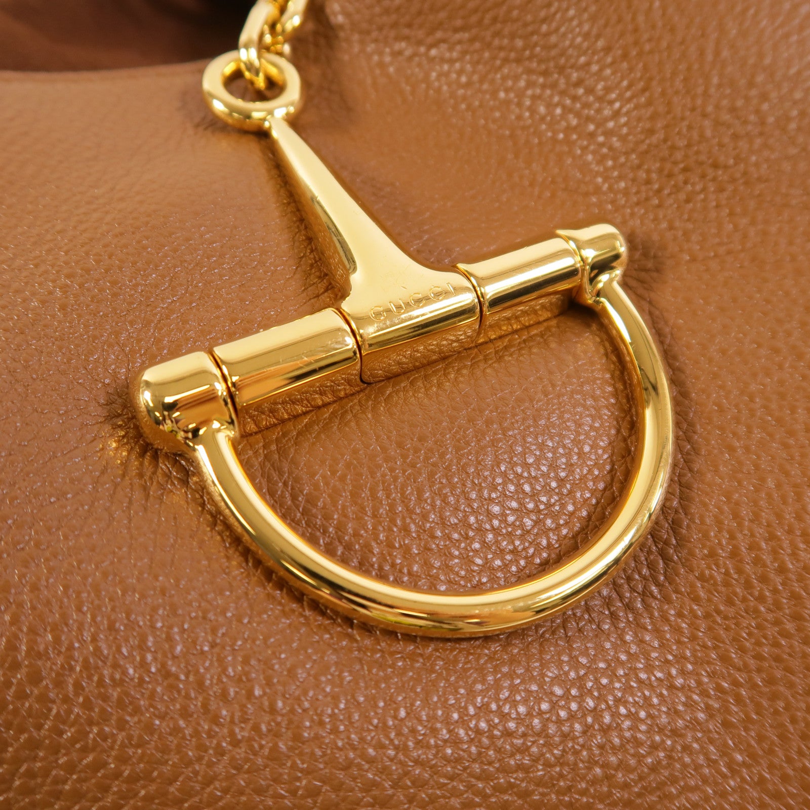 GUCCI 牛皮皮革Softbit Maxi肩背袋