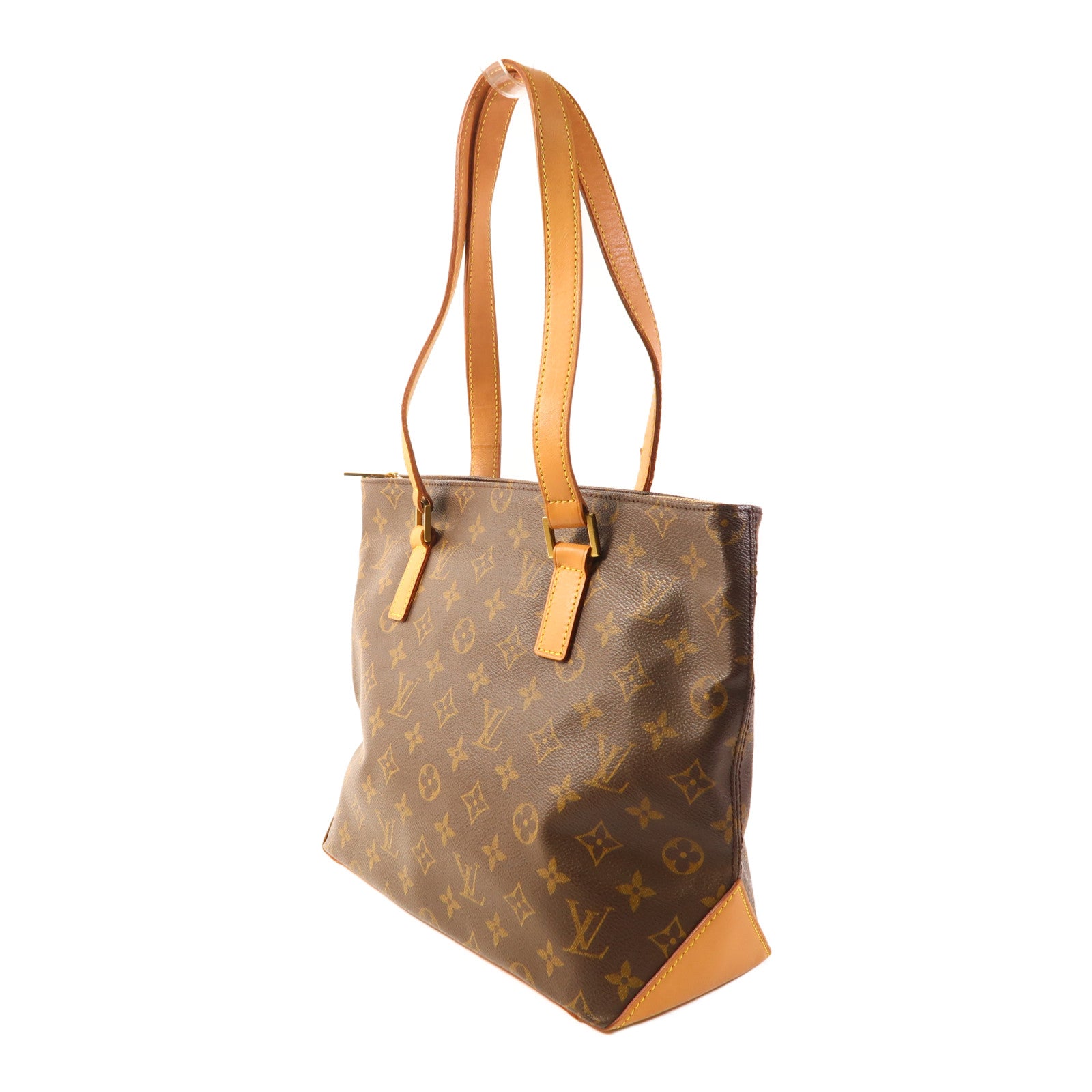 LOUIS VUITTON Monogram Cabas Piano金扣肩背袋
