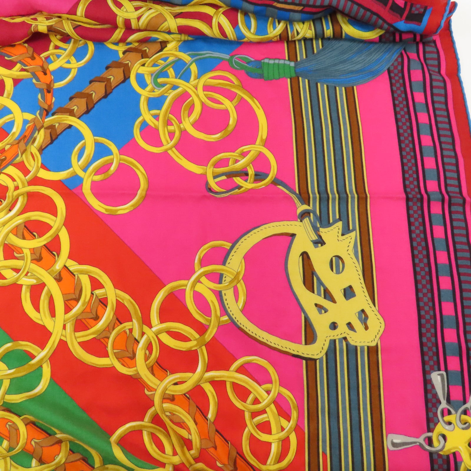 HERMES Cashmere/絲質Scarf 140x140圍巾