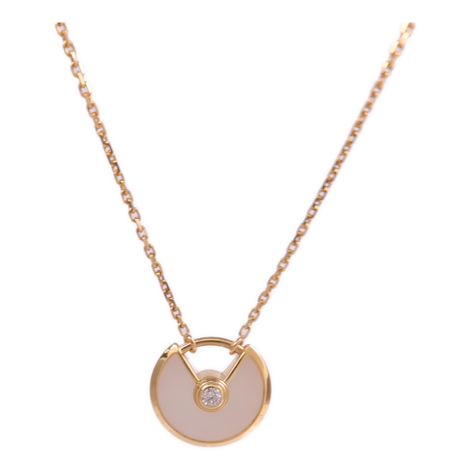 CARTIER 18K黃金Amulette De Cartier Necklace項鍊