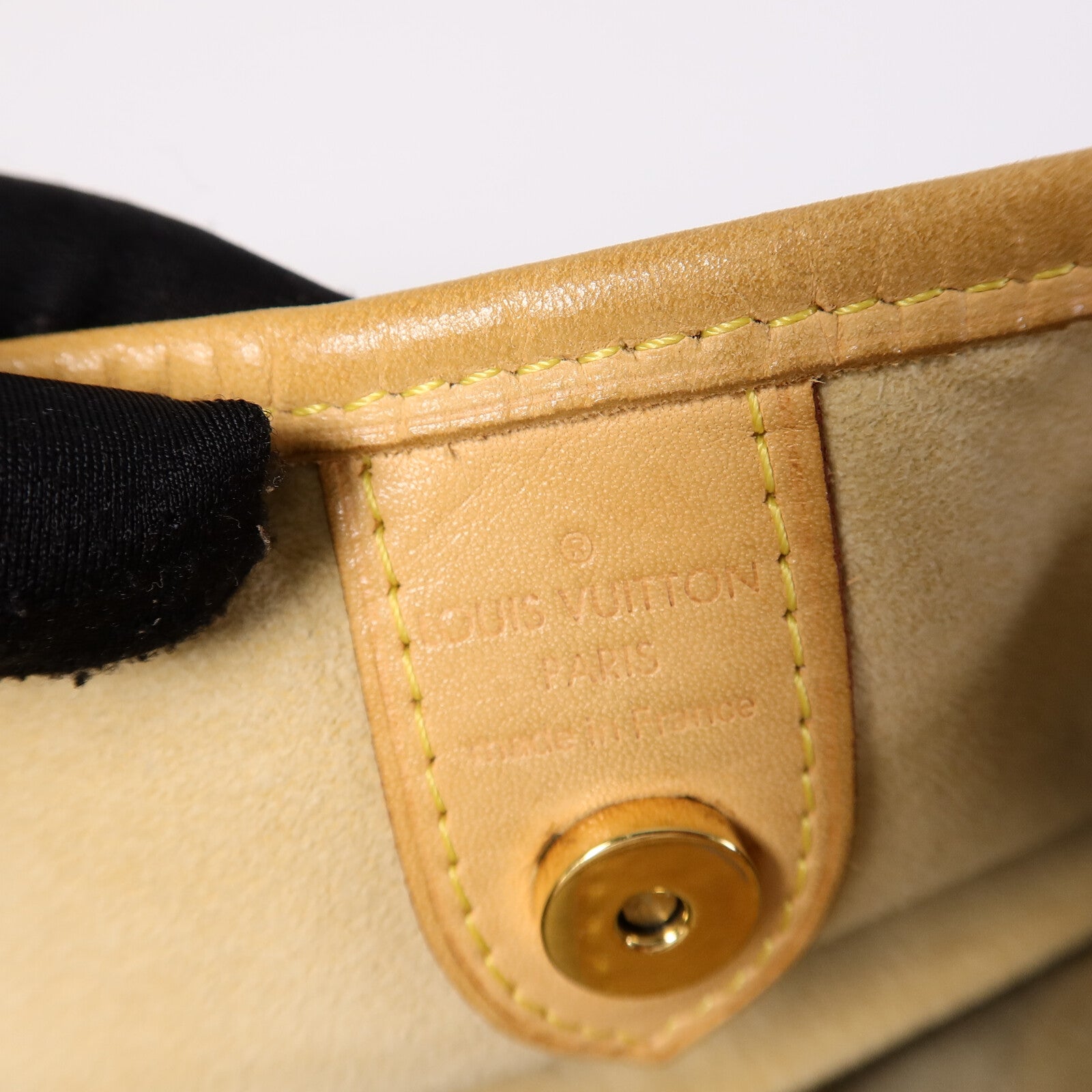 LOUIS VUITTON Damier Azur Galliera PM金扣肩背袋