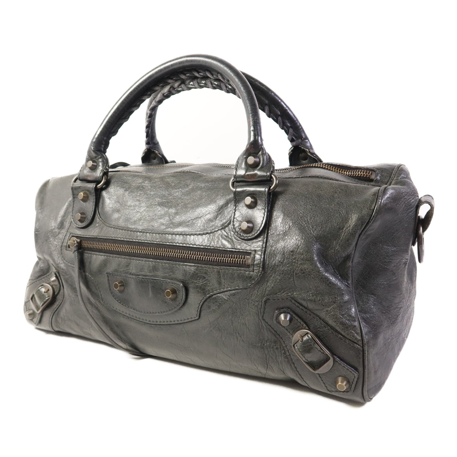 BALENCIAGA 牛皮皮革Twiggy手挽肩背兩用袋