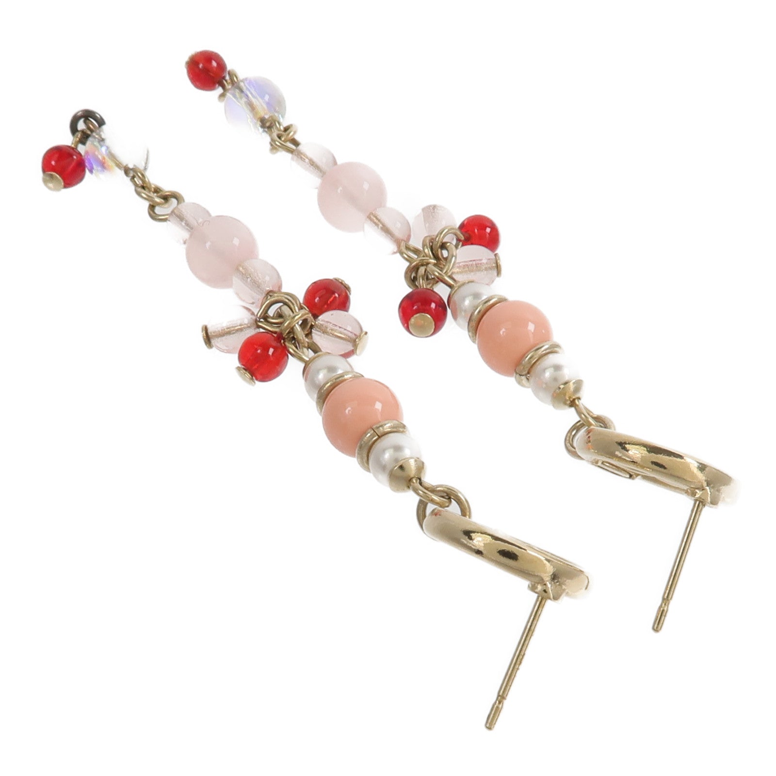 CHANEL 【激減優惠】PVC/金屬Earrings耳環