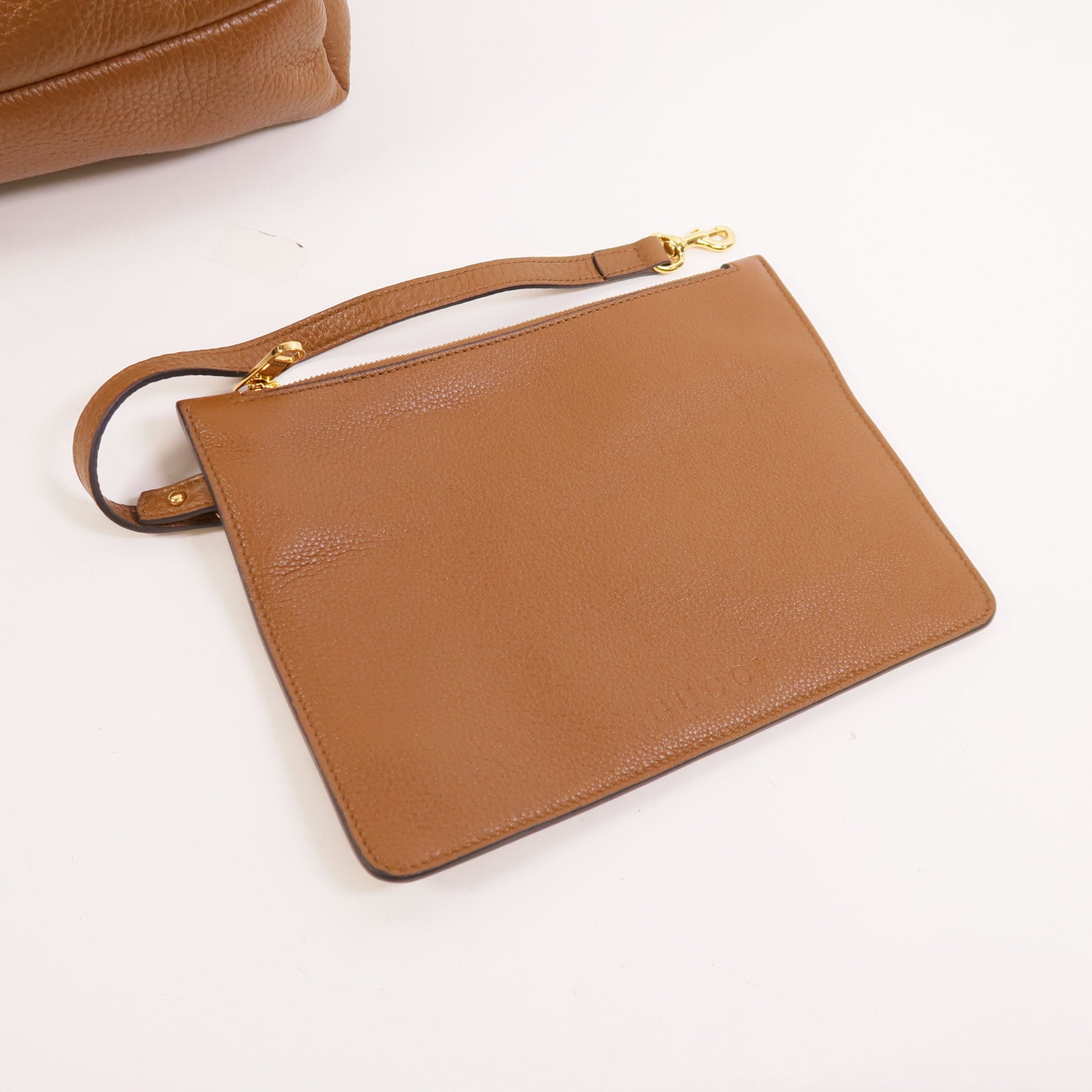 GUCCI 牛皮皮革Softbit Maxi肩背袋