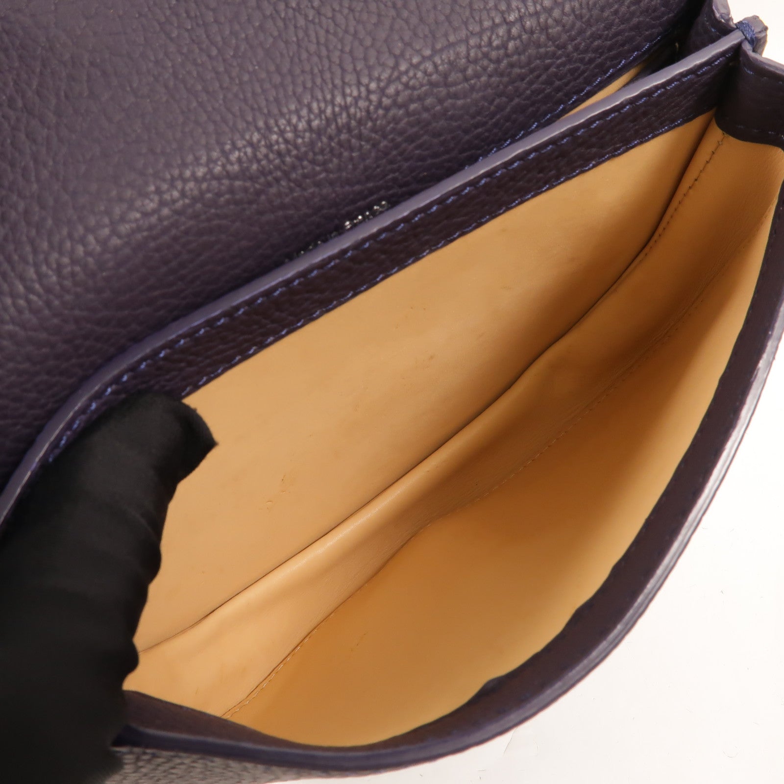 Delvaux 牛皮皮革Le Mutin Mini肩背袋