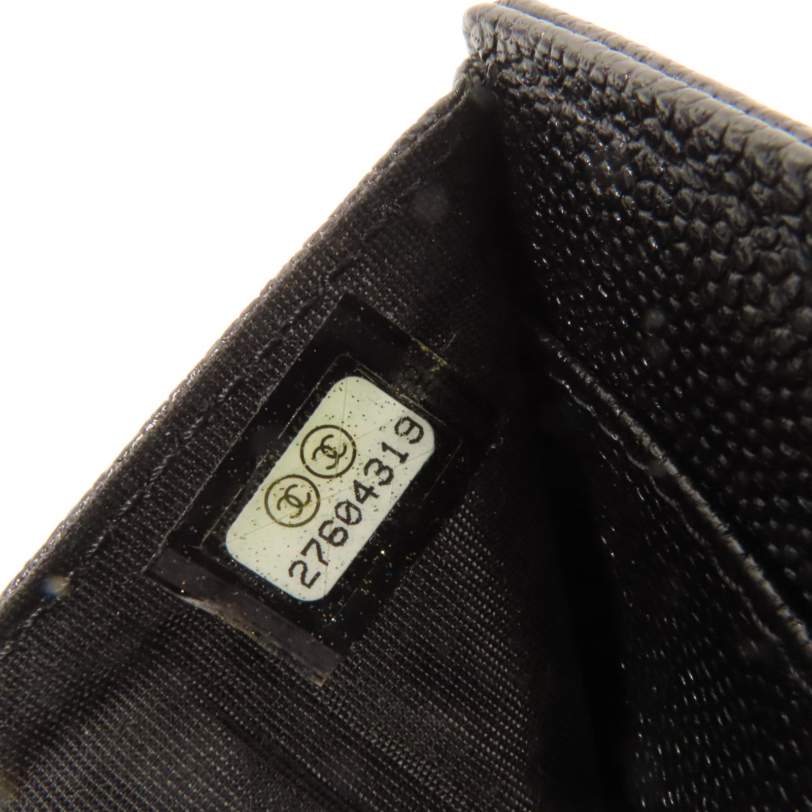 CHANEL 【激減優惠】牛皮皮革Fold Walle錢包
