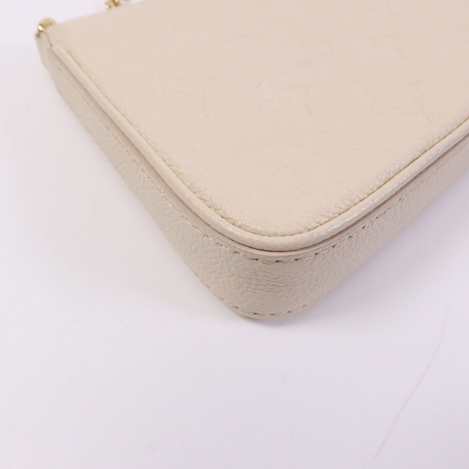 LOUIS VUITTON Monogram Empreinte Easy Pouch On Strap金扣手挽肩背兩用袋