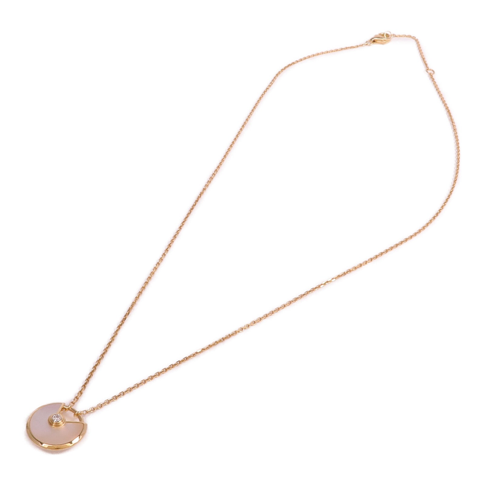 CARTIER 18K黃金Amulette De Cartier Necklace項鍊