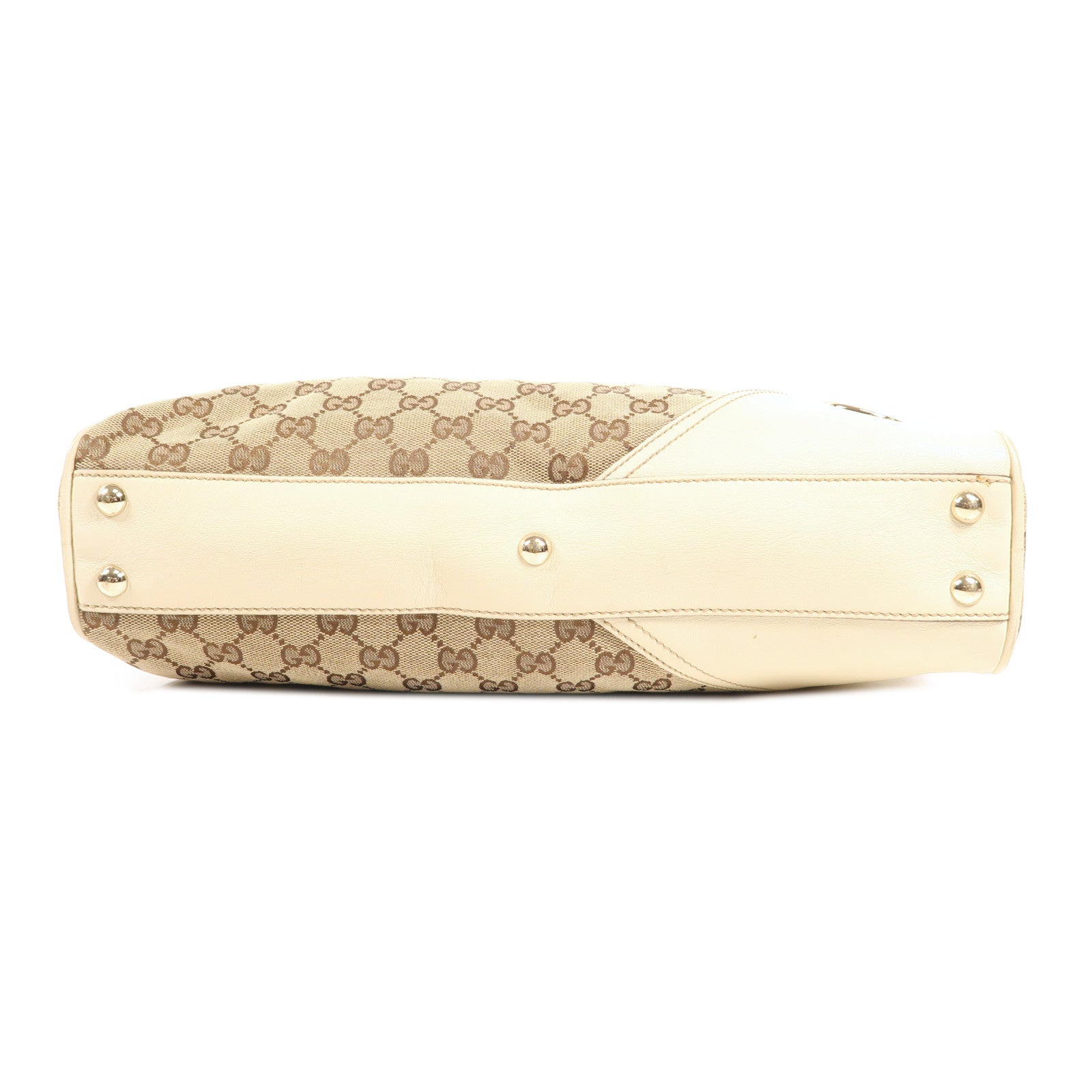 GUCCI 帆布Shoulder Bag金扣肩背袋