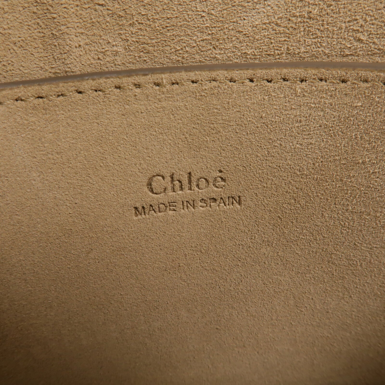 Chloe 牛皮皮革Faye肩背袋