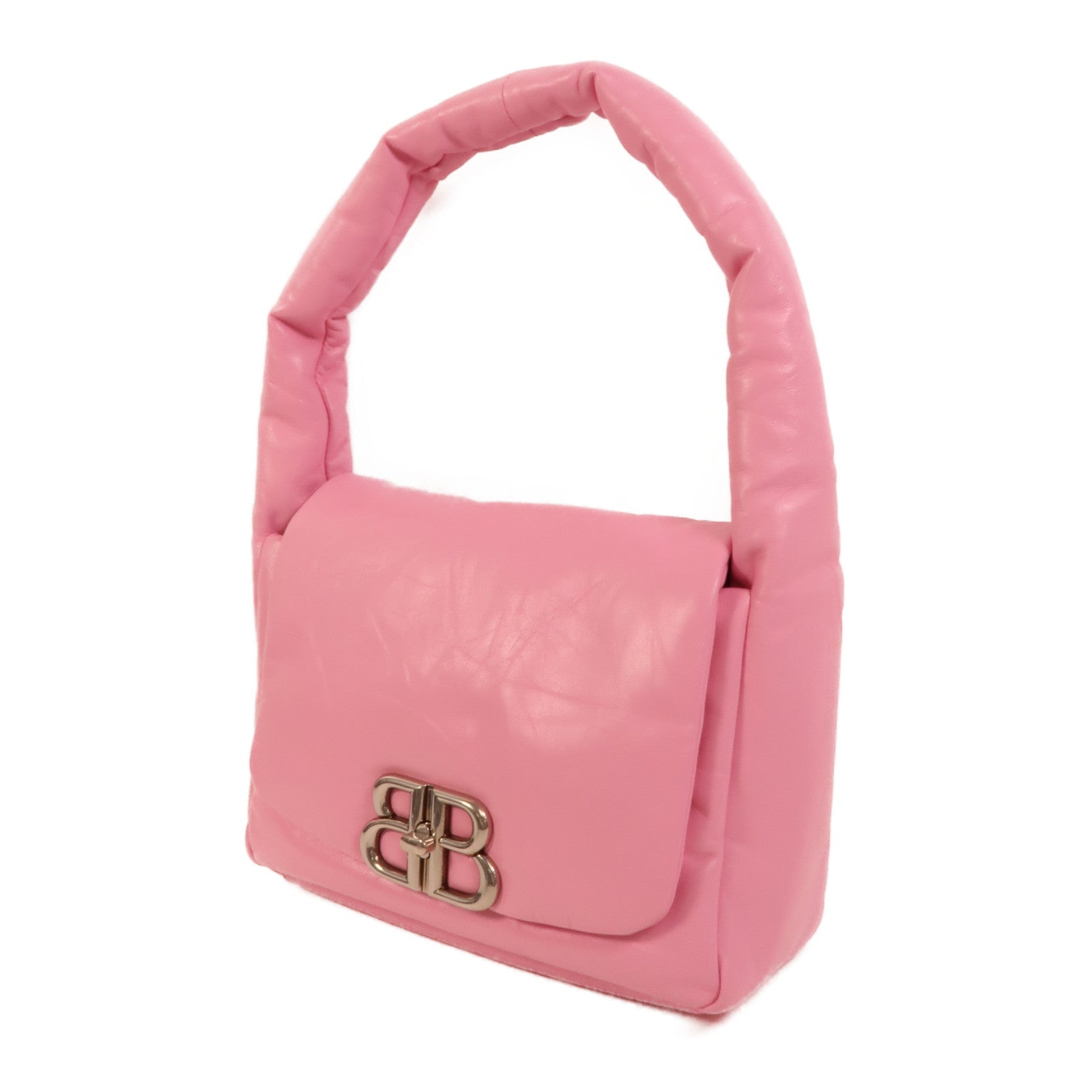 BALENCIAGA 牛皮皮革Monaco Sling Small手挽袋