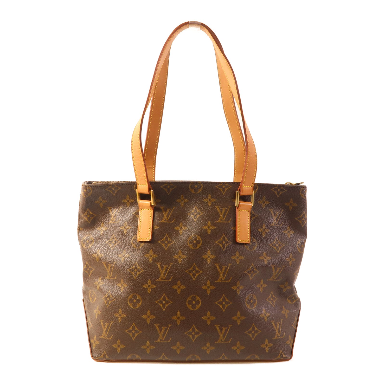 LOUIS VUITTON Monogram Cabas Piano金扣肩背袋