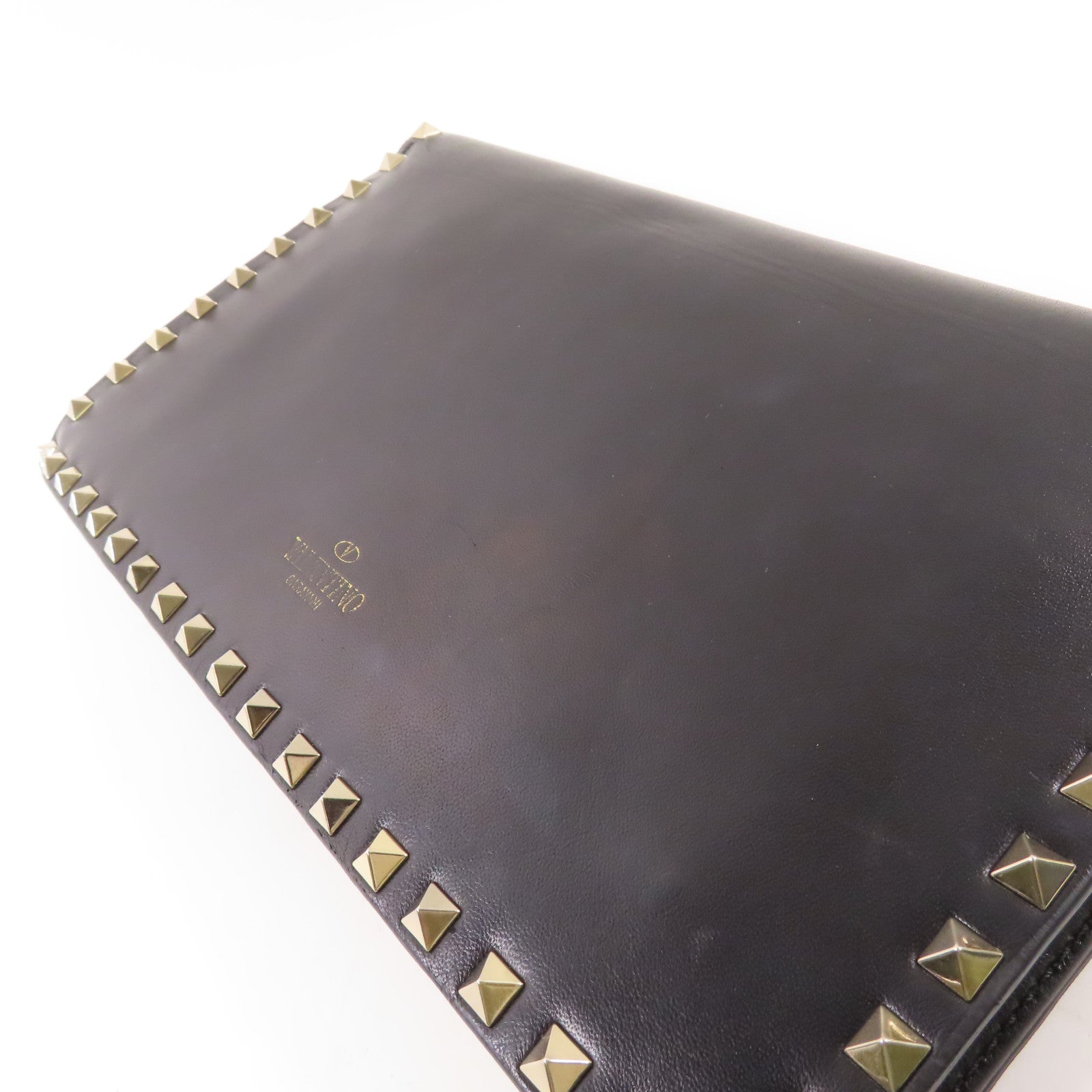 Valentino 羊皮皮革Clutch手拿包