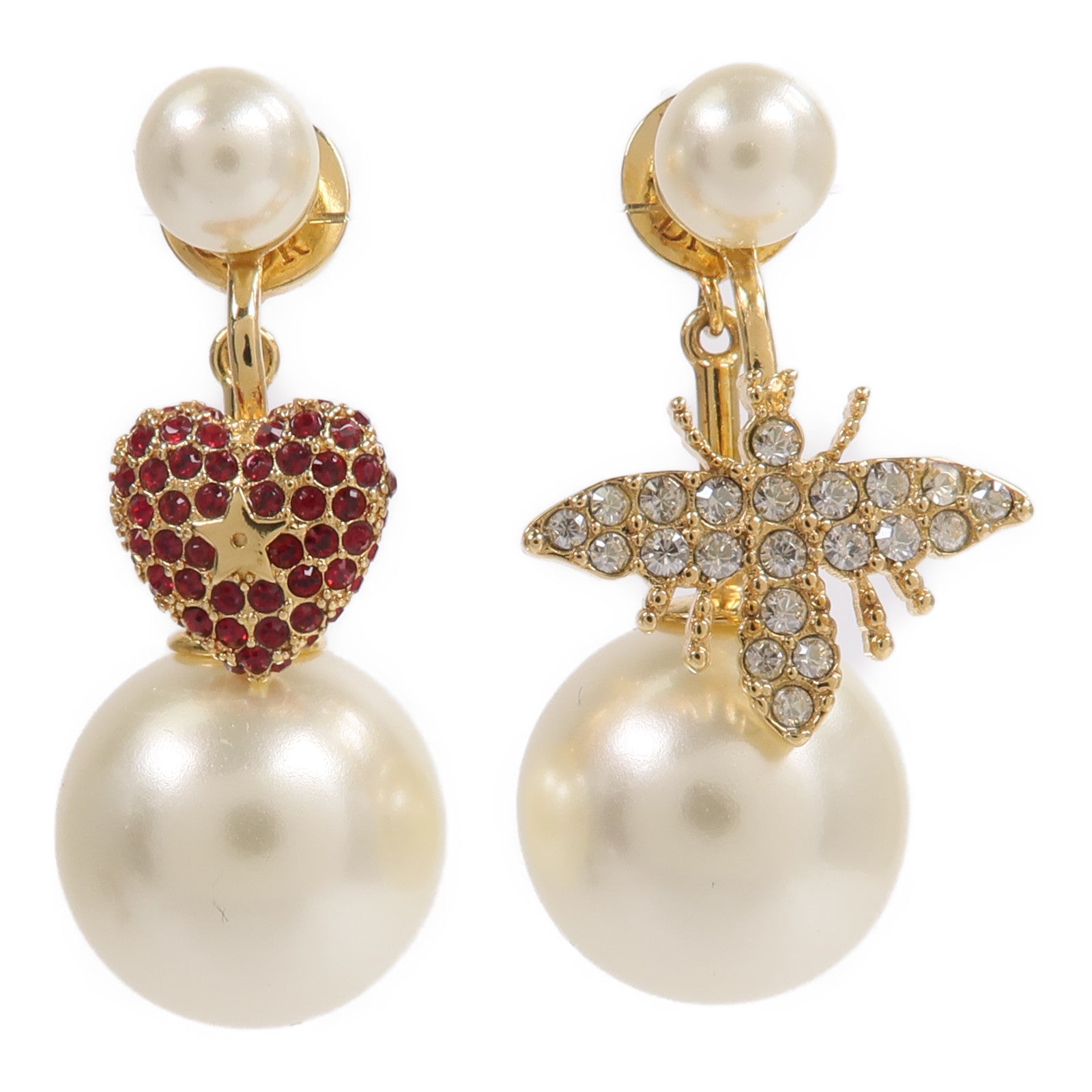 Dior 金屬/樹脂Earrings耳環
