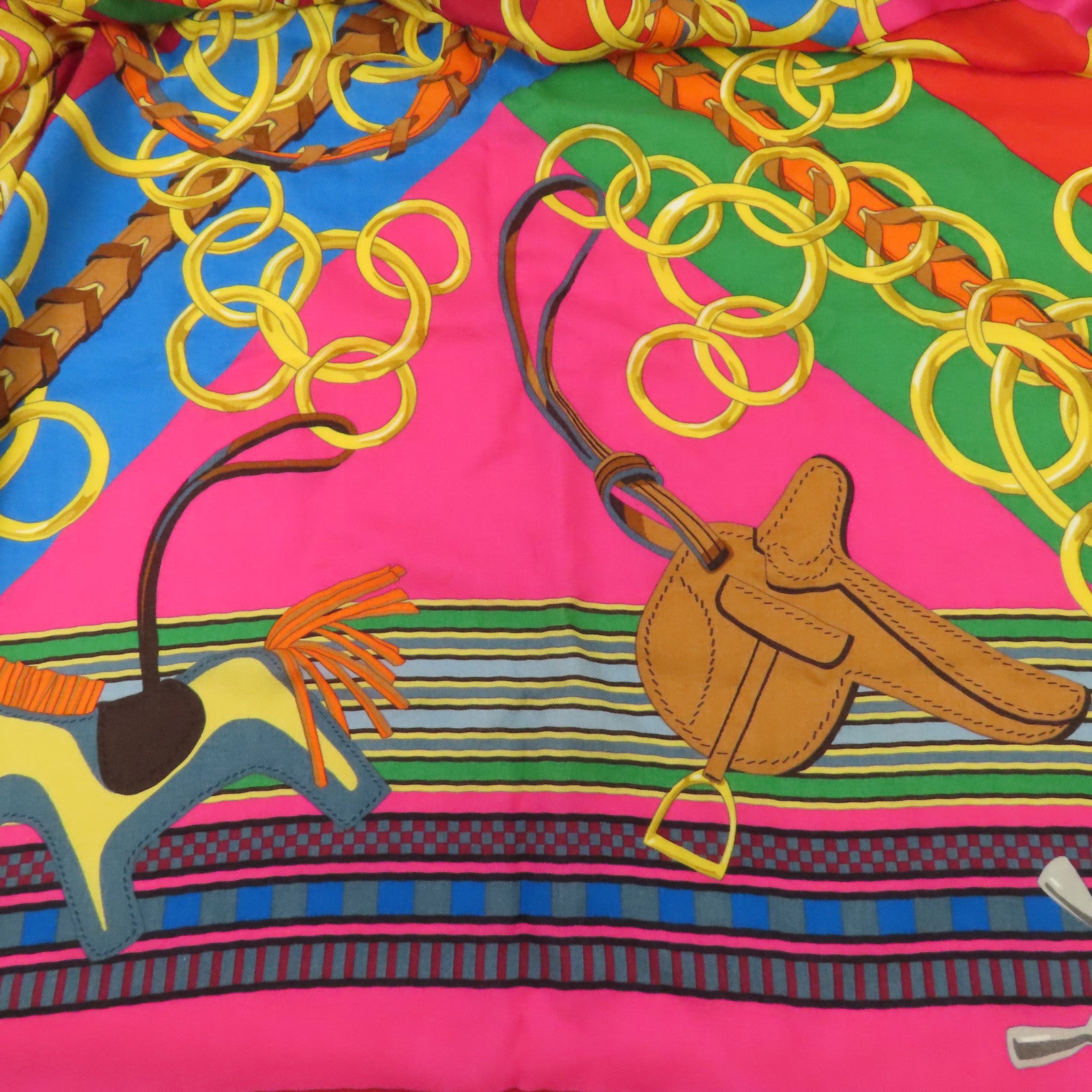 HERMES Cashmere/絲質Scarf 140x140圍巾