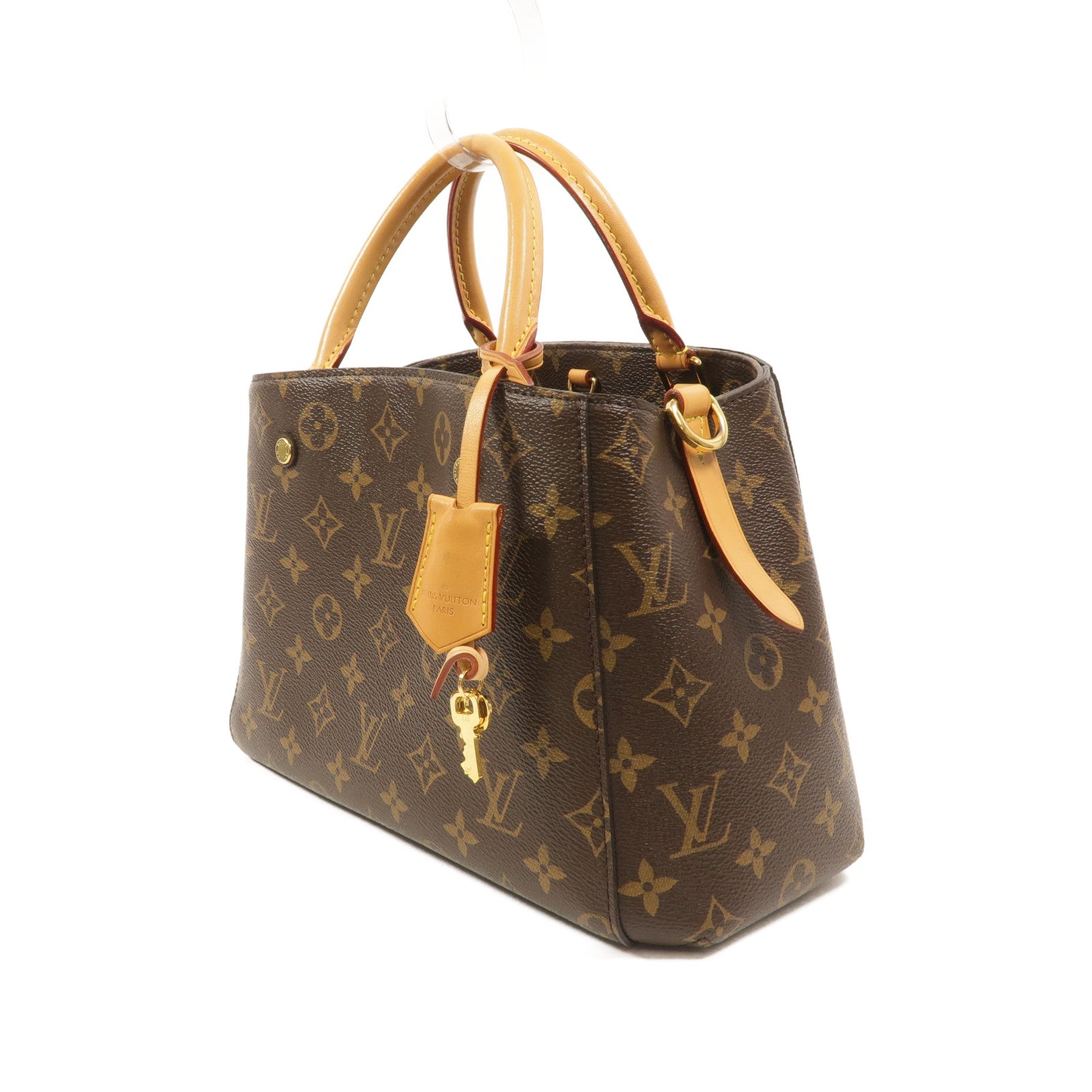 LOUIS VUITTON Monogram Montaigne BB手挽肩背兩用袋