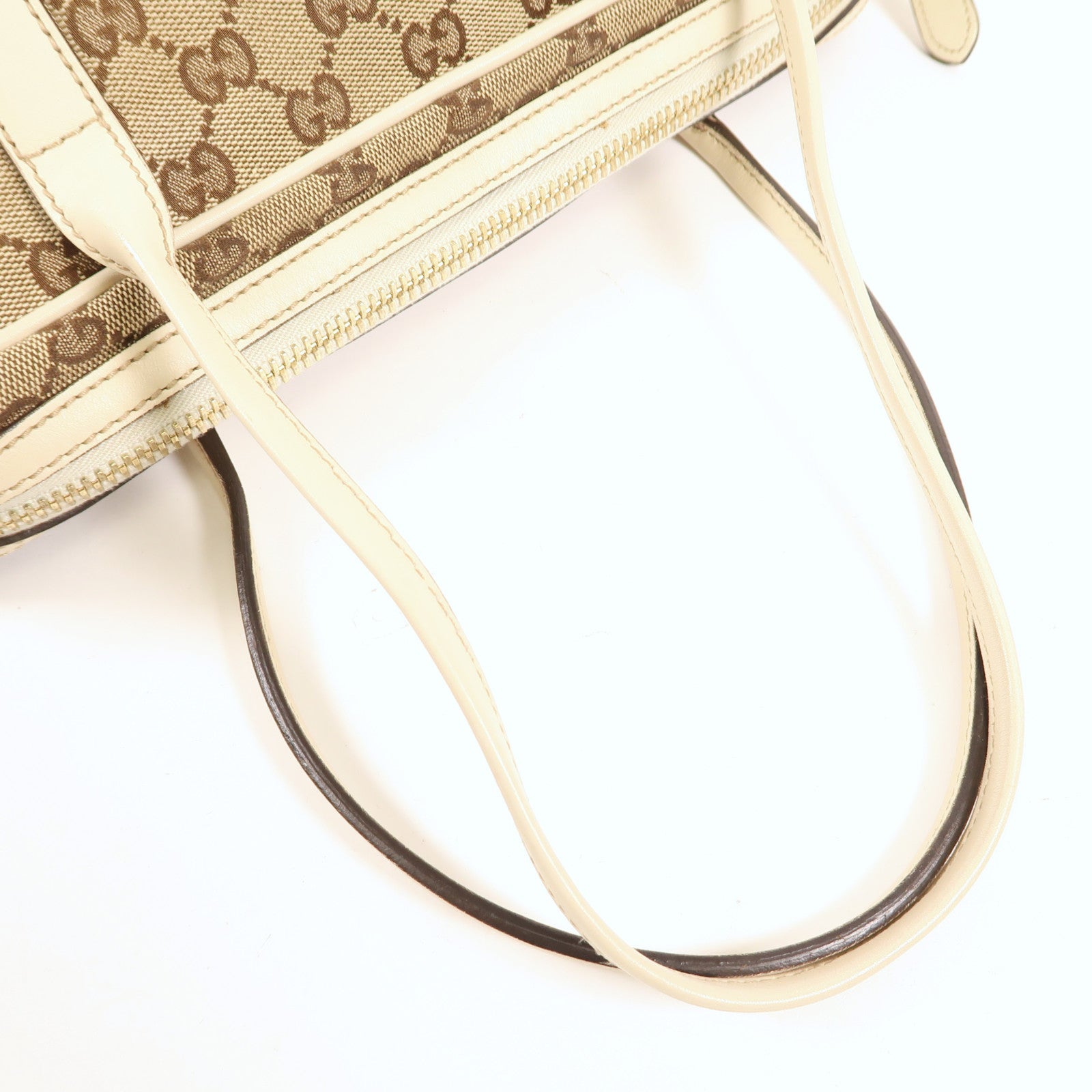 GUCCI 帆布Shoulder Bag金扣肩背袋