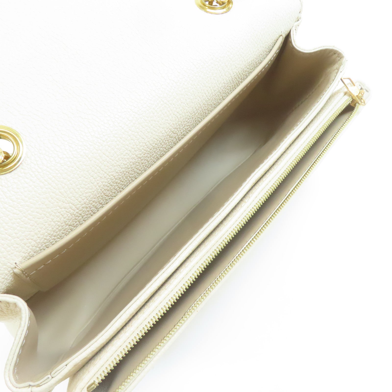 LOUIS VUITTON LV GHW Marceau Shoulder Bag M46201 Monogram Empreinte White