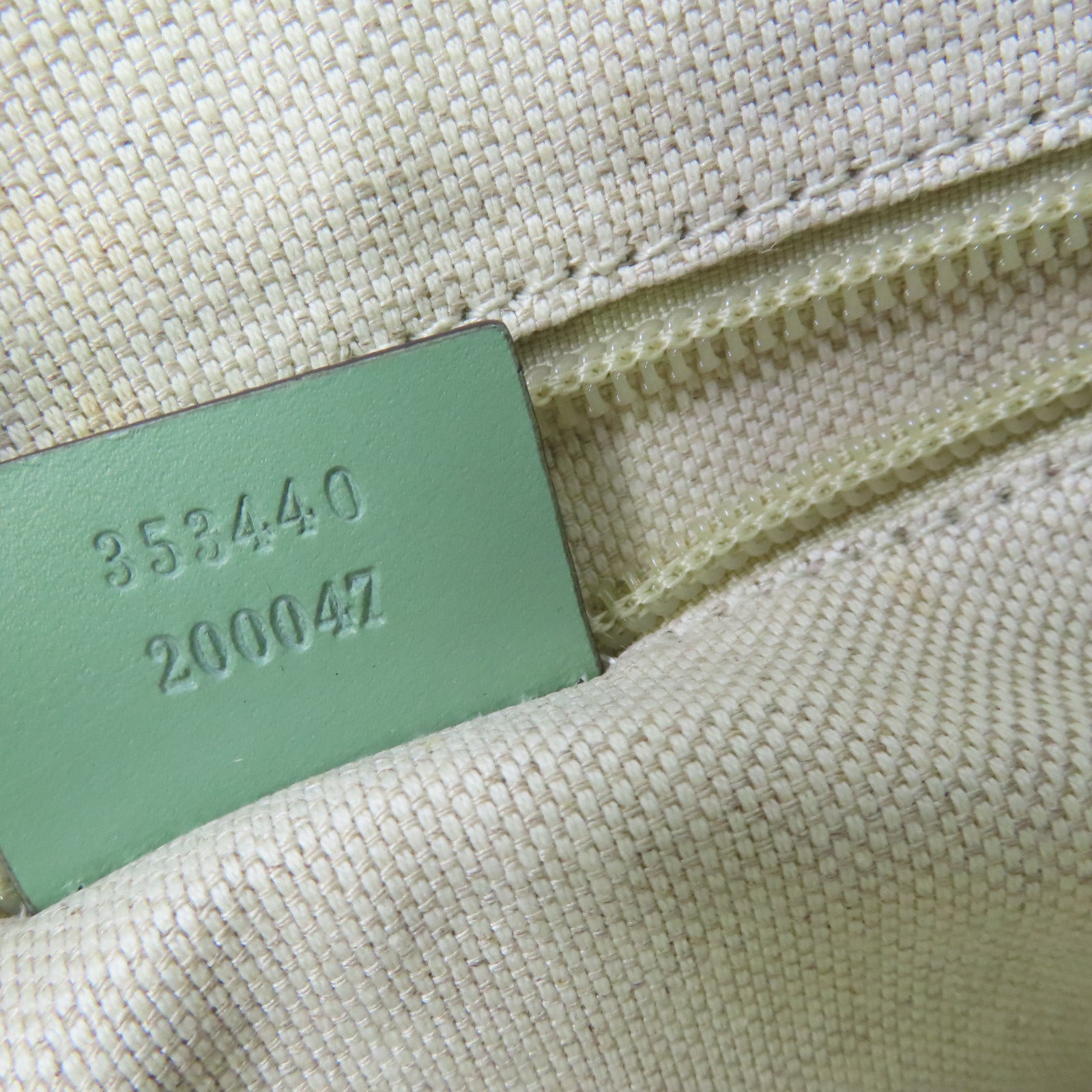 GUCCI 帆布2Way Tote Bag手挽肩背兩用袋綠色