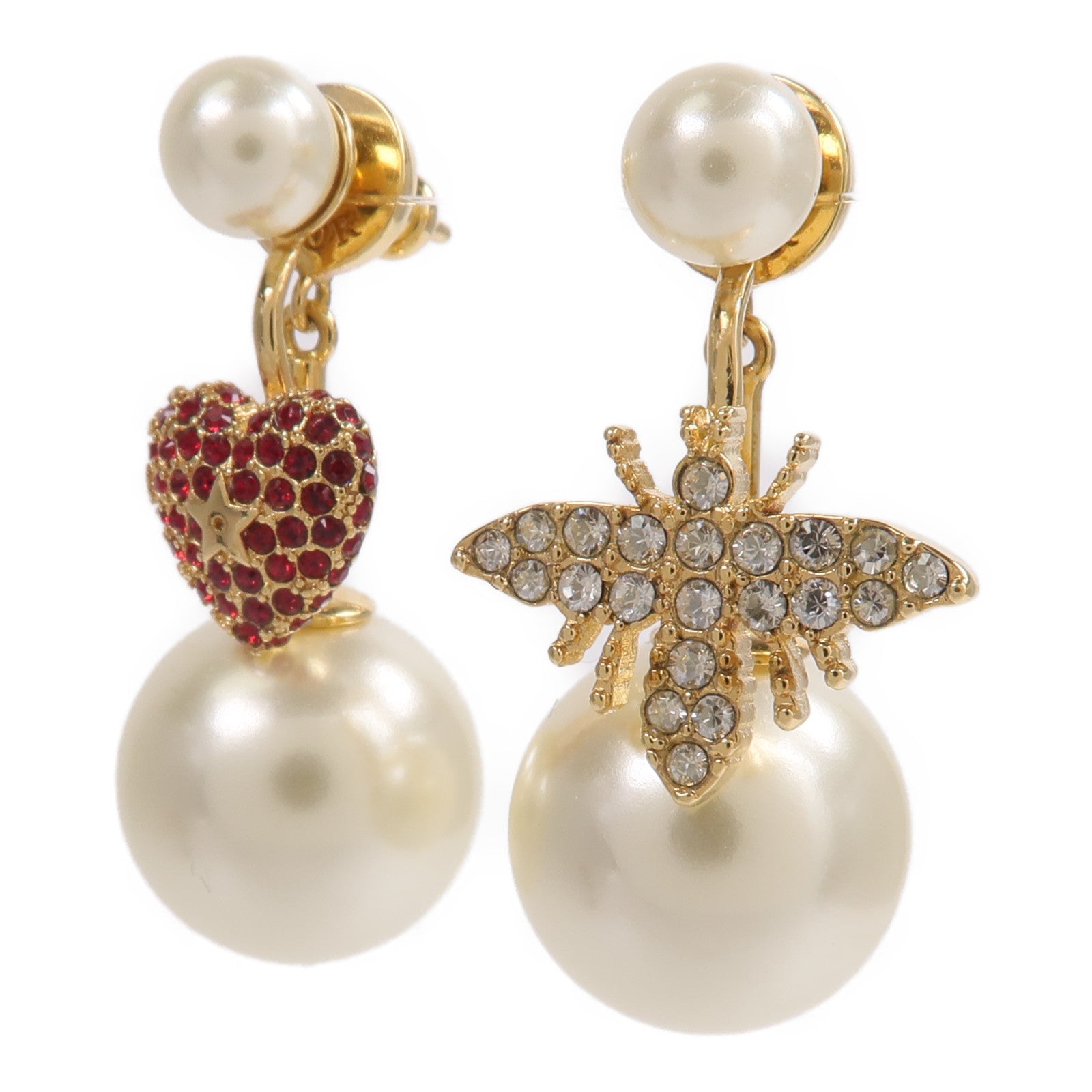 Dior 金屬/樹脂Earrings耳環