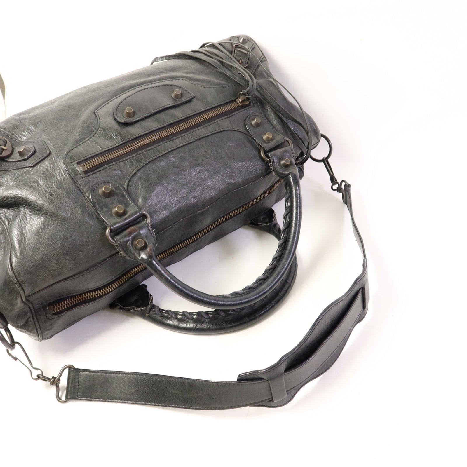 BALENCIAGA 牛皮皮革Twiggy手挽肩背兩用袋