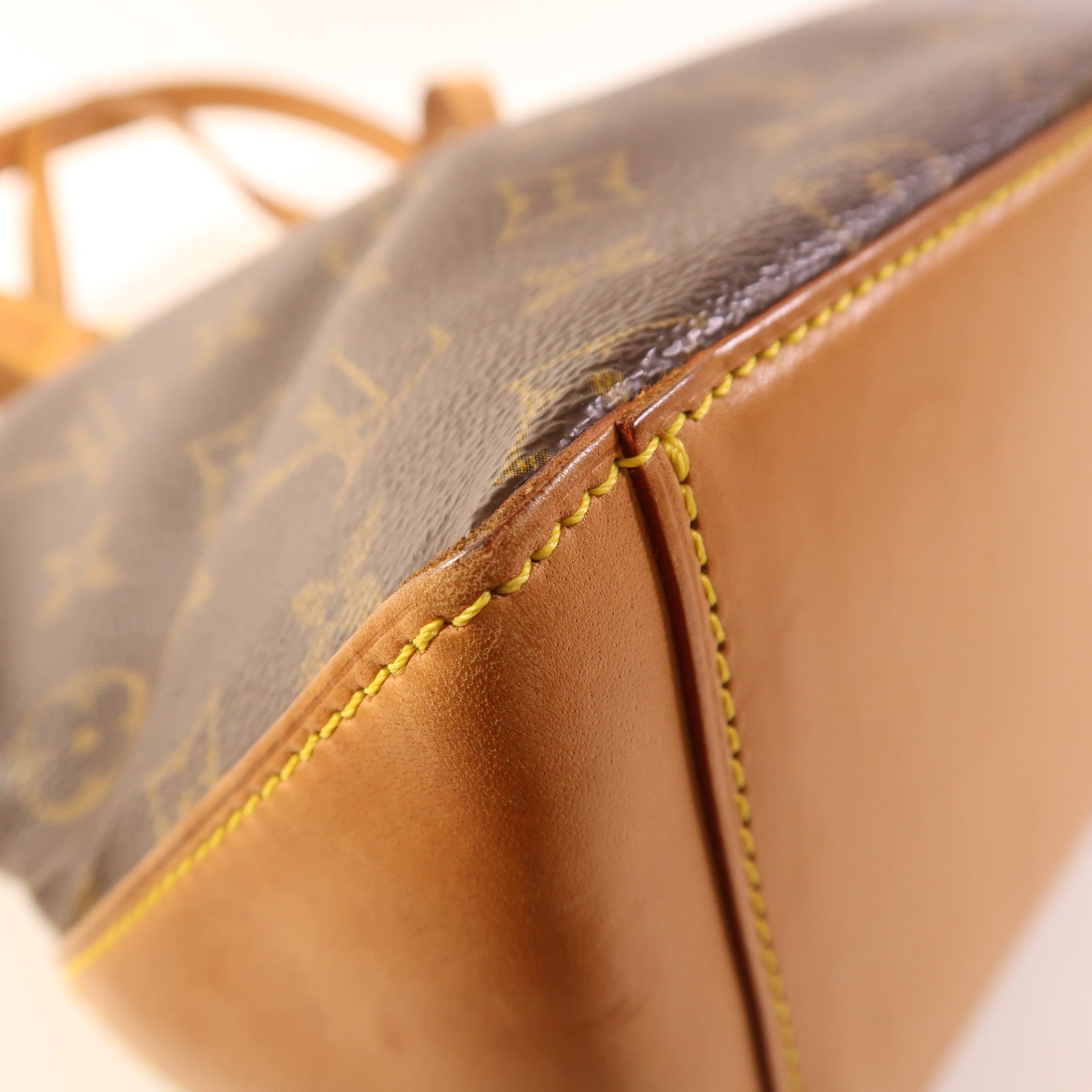 LOUIS VUITTON Monogram Cabas Piano金扣肩背袋