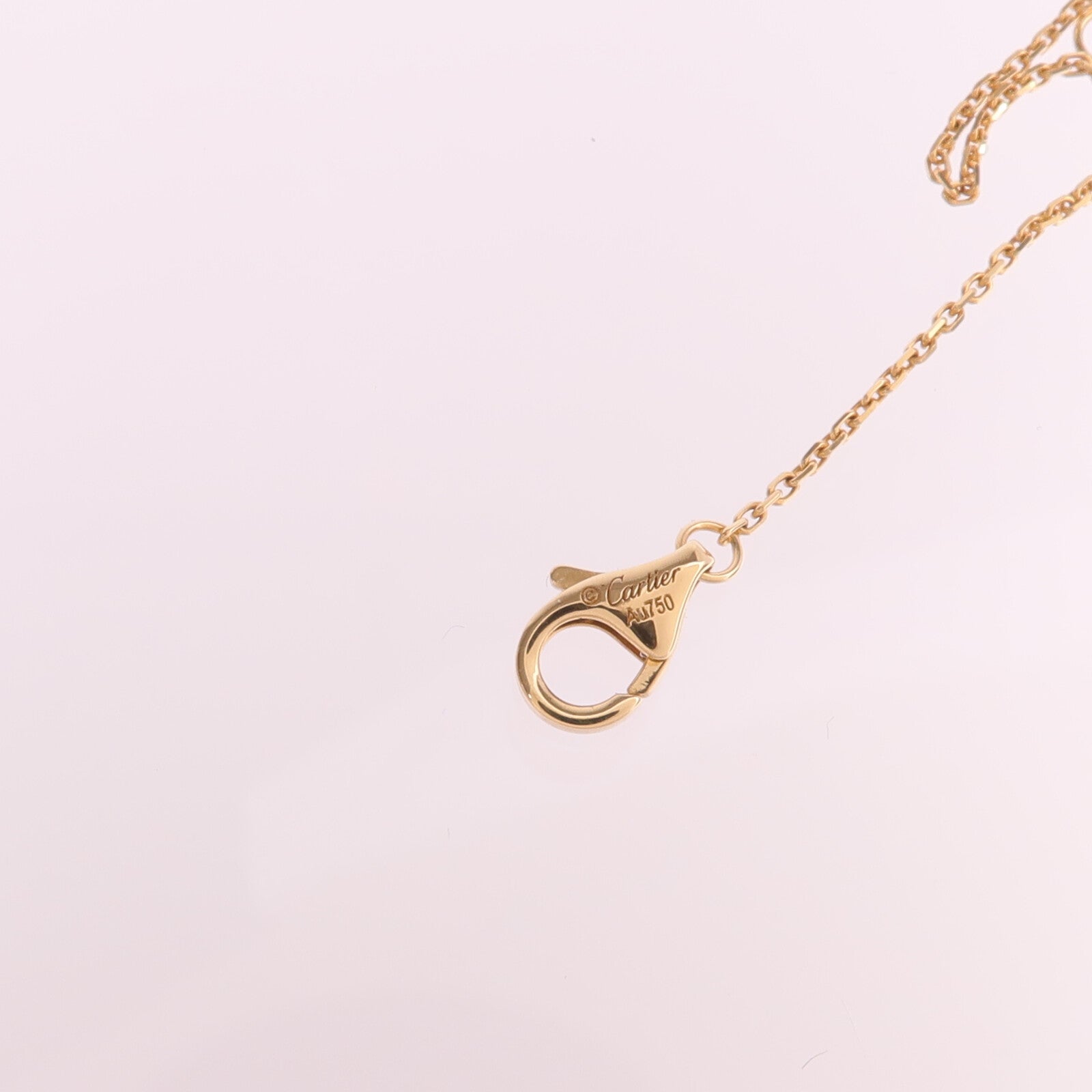 CARTIER 18K黃金Amulette De Cartier Necklace項鍊