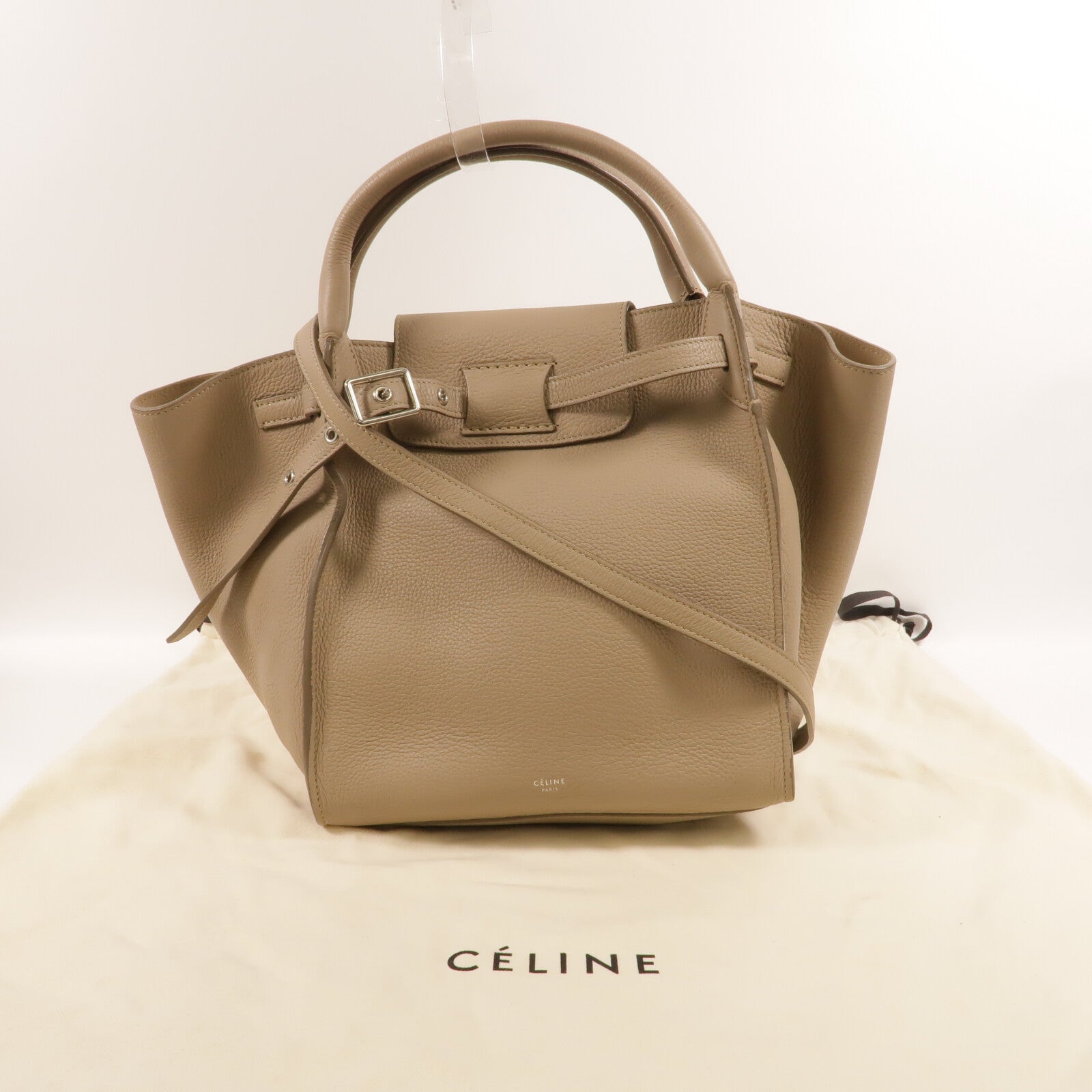 CELINE 牛皮皮革Small Big Bag手挽肩背兩用袋