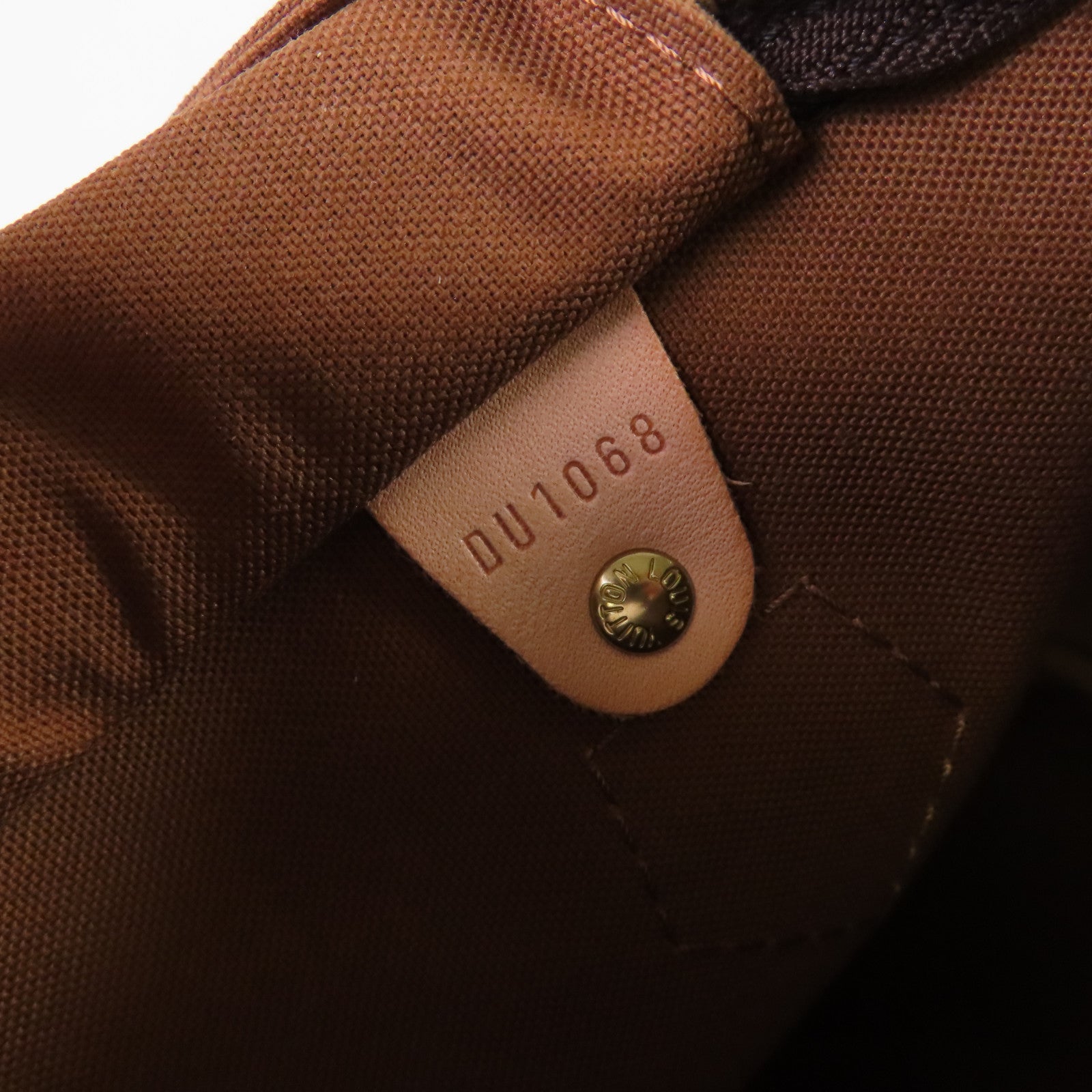 LOUIS VUITTON Monogram Speedy 30 Hand Bag金扣手挽袋啡色