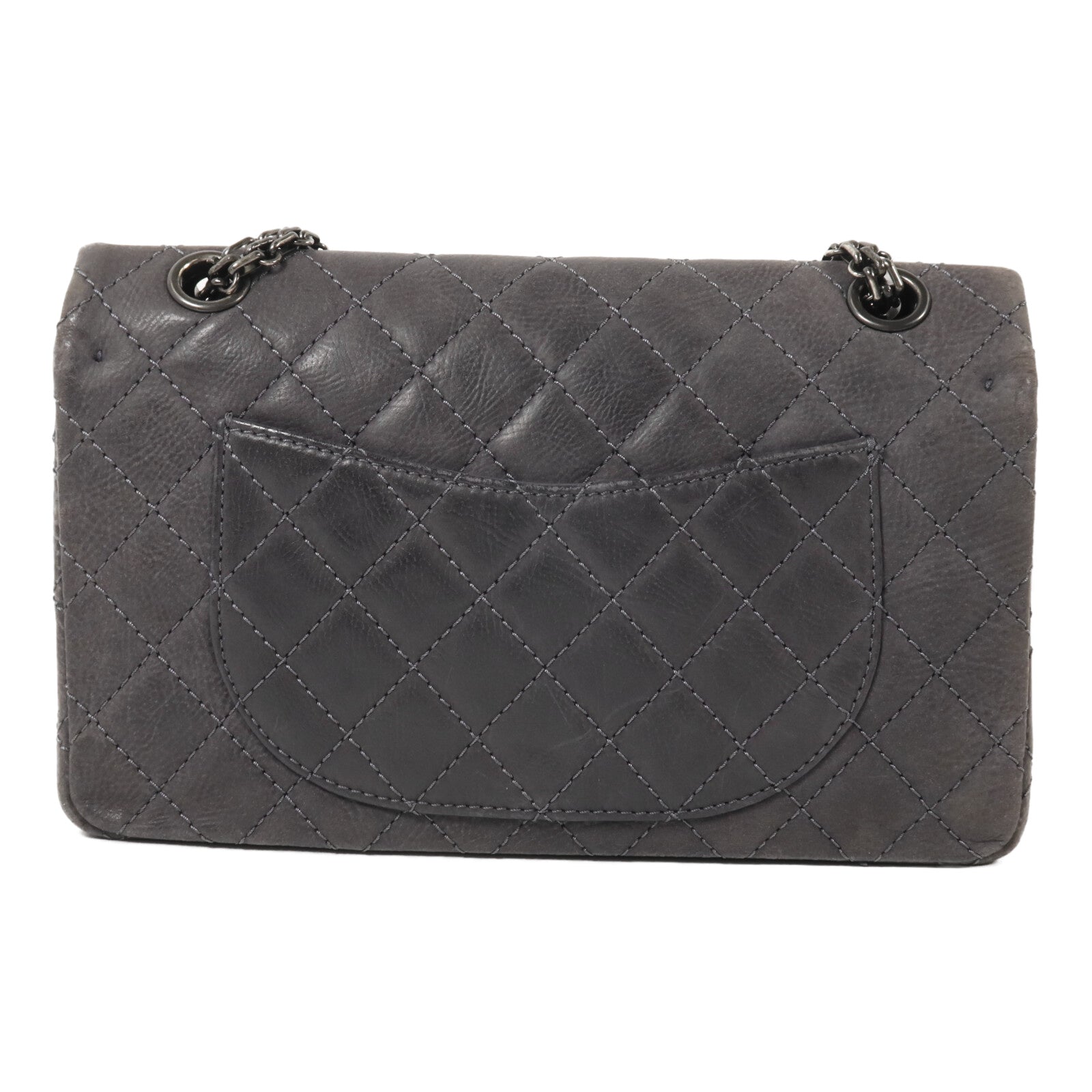 CHANEL 牛皮皮革2.55 Small鏈帶肩背袋