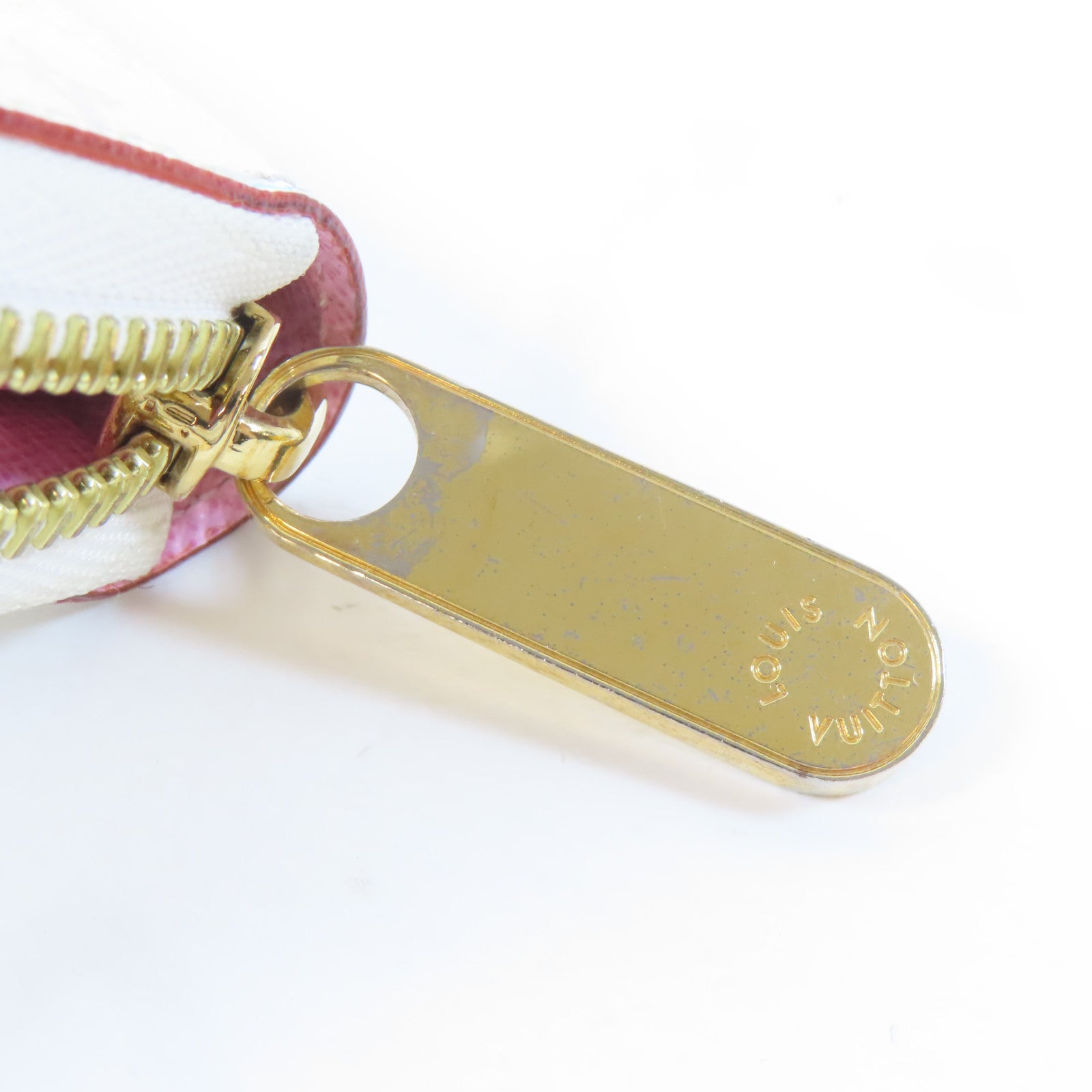 LOUIS VUITTON Monogram Multicolore Zipper Long Wallet金扣長錢包白色