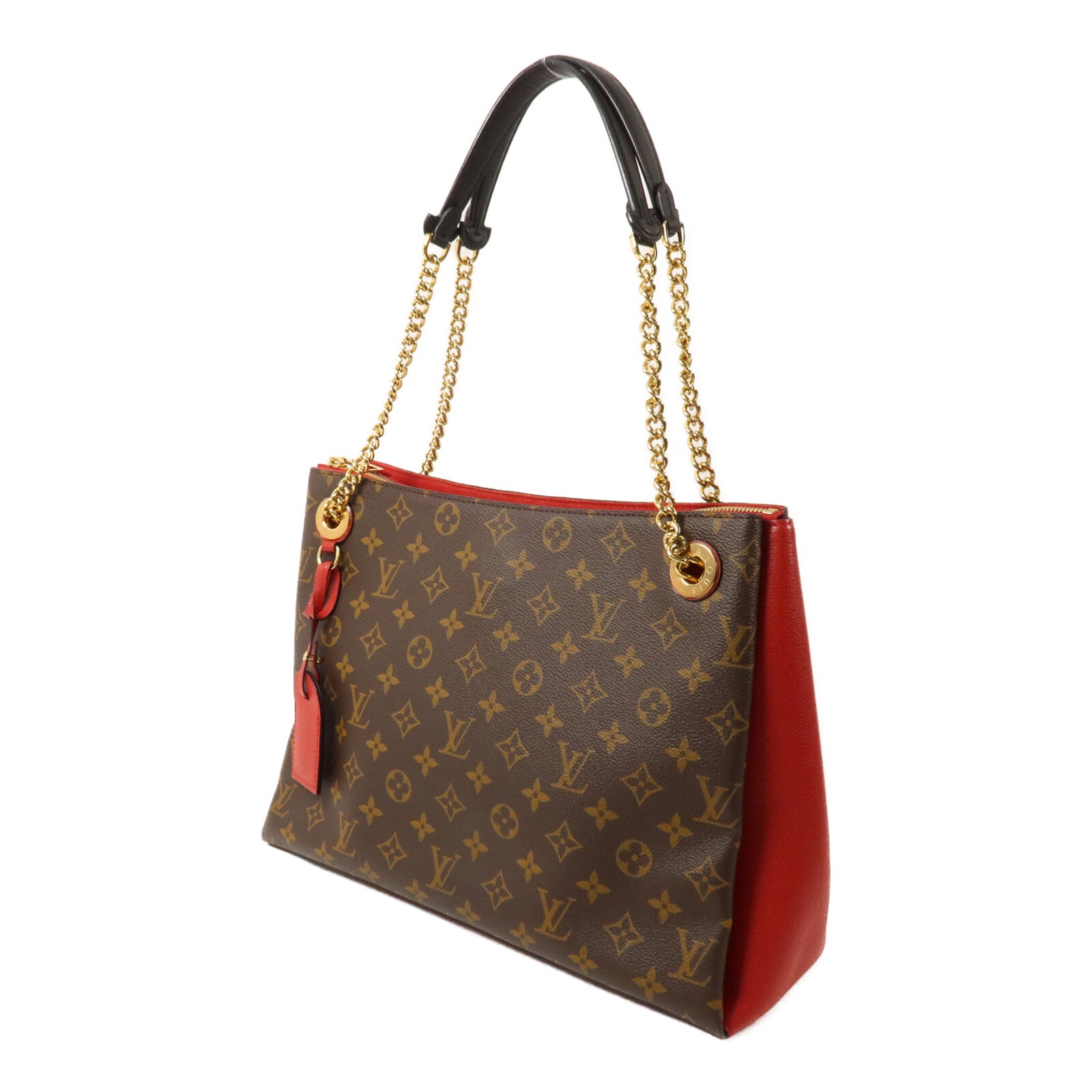LOUIS VUITTON Monogram Surene MM鏈帶肩背袋