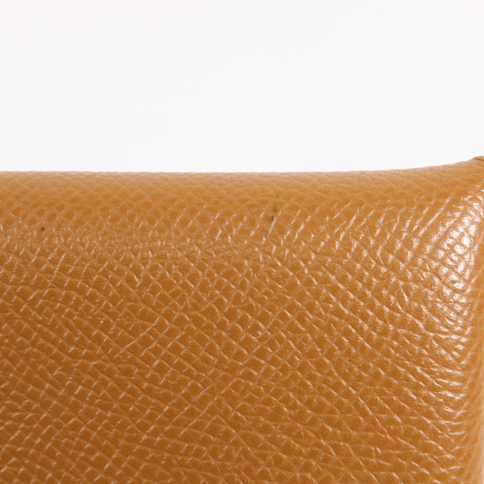 HERMES Epsom皮革Calvi Card Holder卡片套Gold