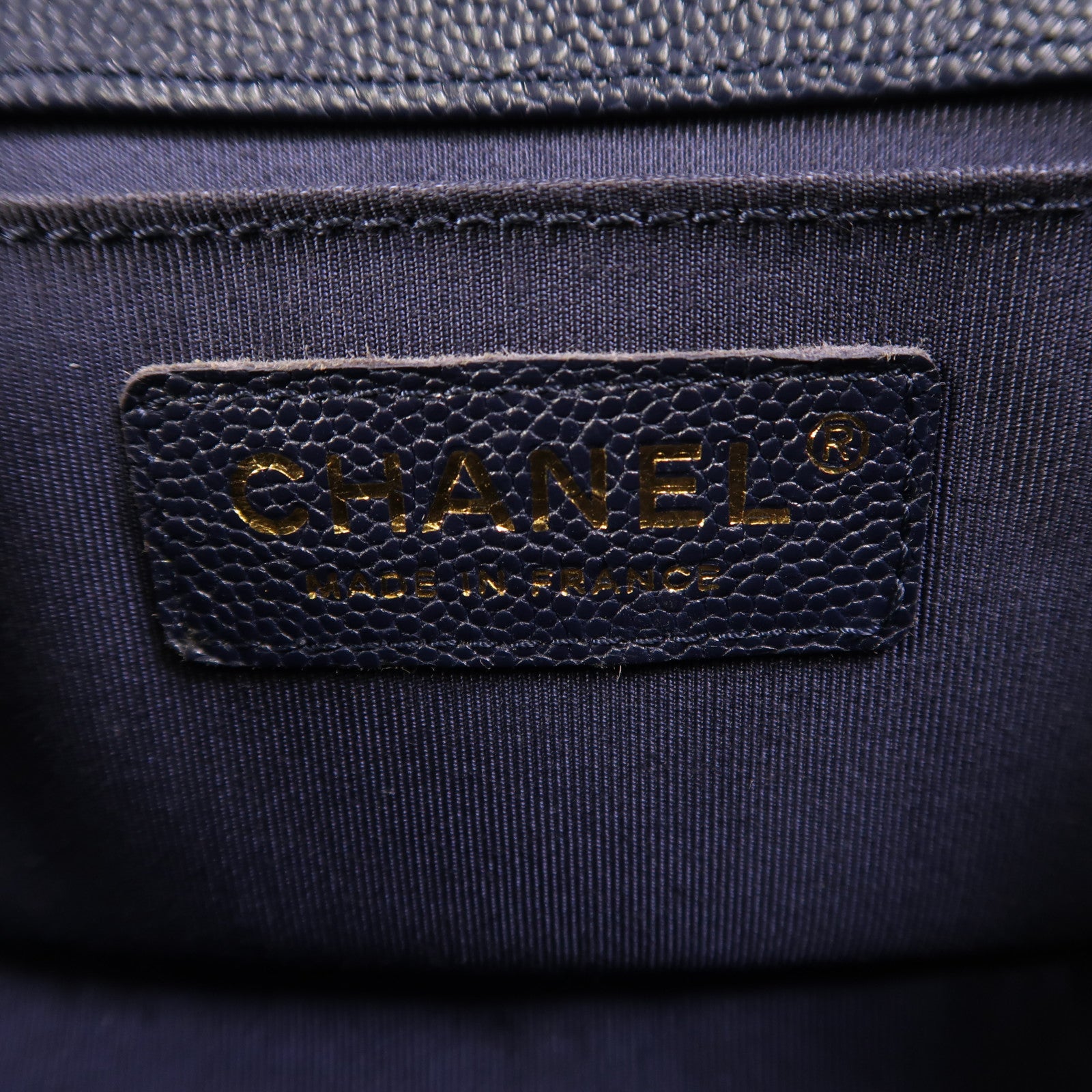 CHANEL 牛皮皮革Boy 20金扣鏈帶肩背袋