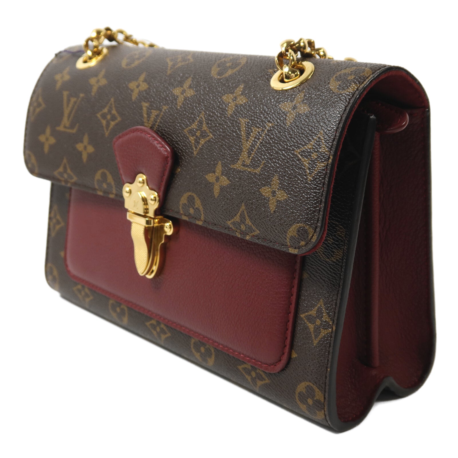 LOUIS VUITTON Monogram Victoire鏈帶肩背袋