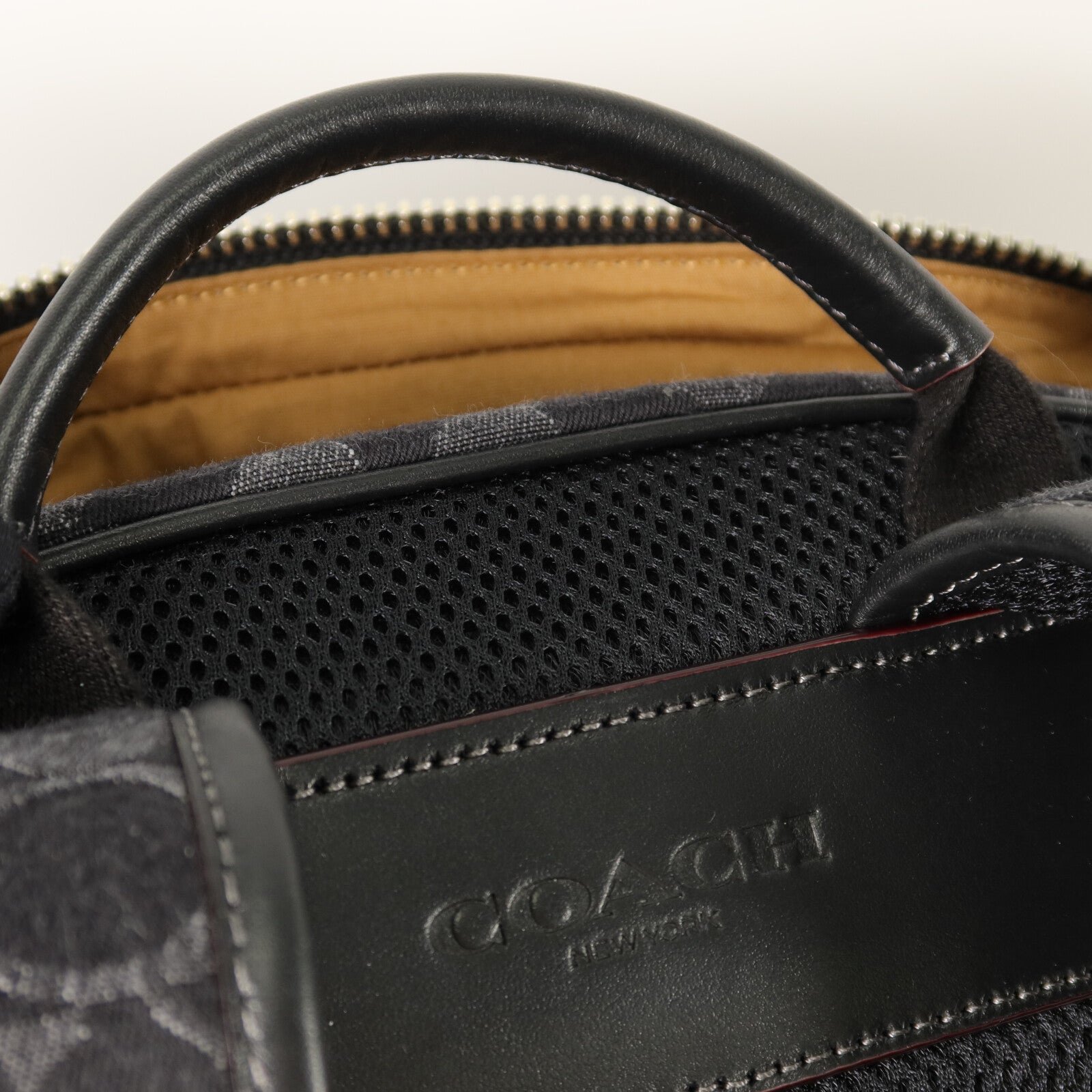 COACH 牛仔布Backpack背包