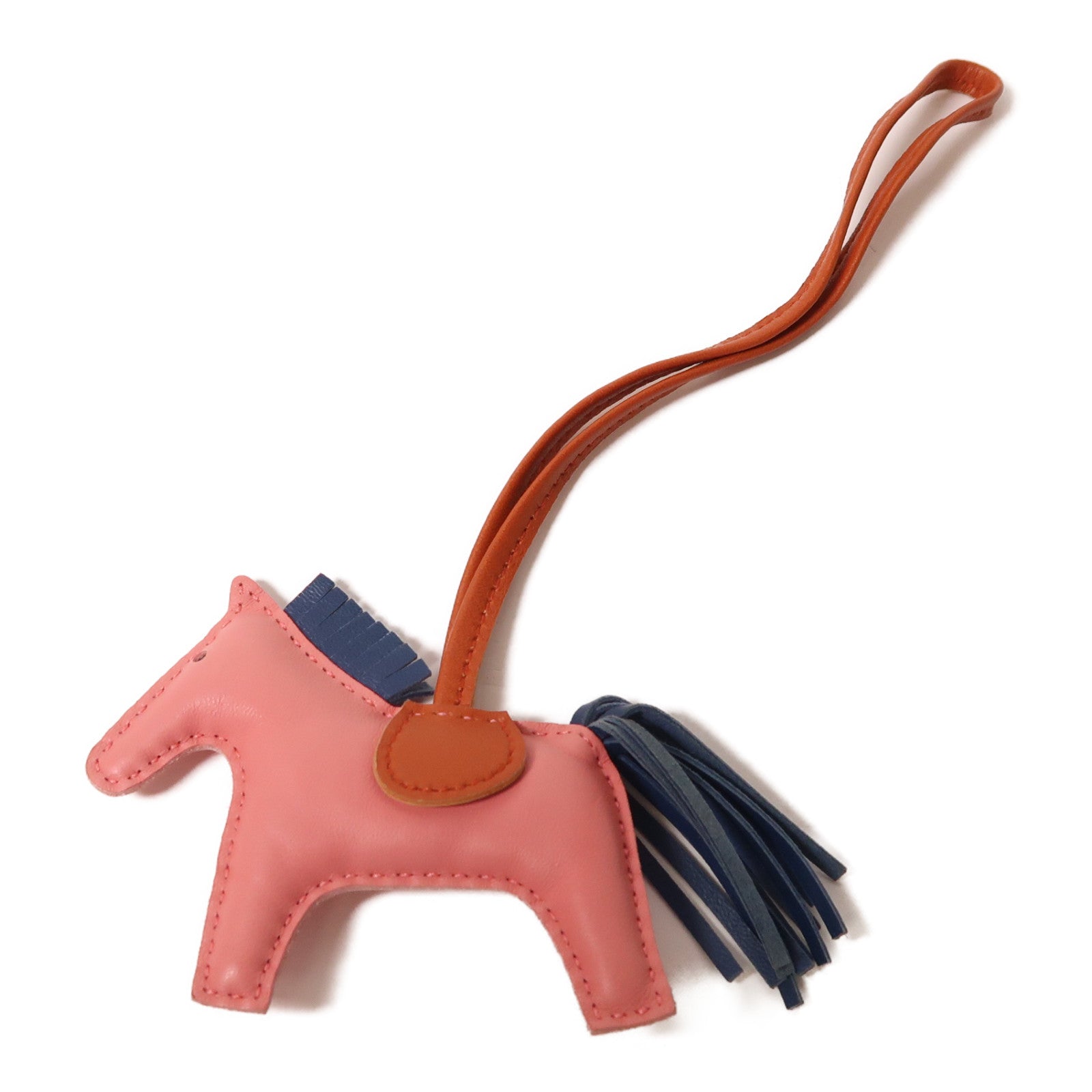 HERMES Milo皮革Rodeo PM 掛飾