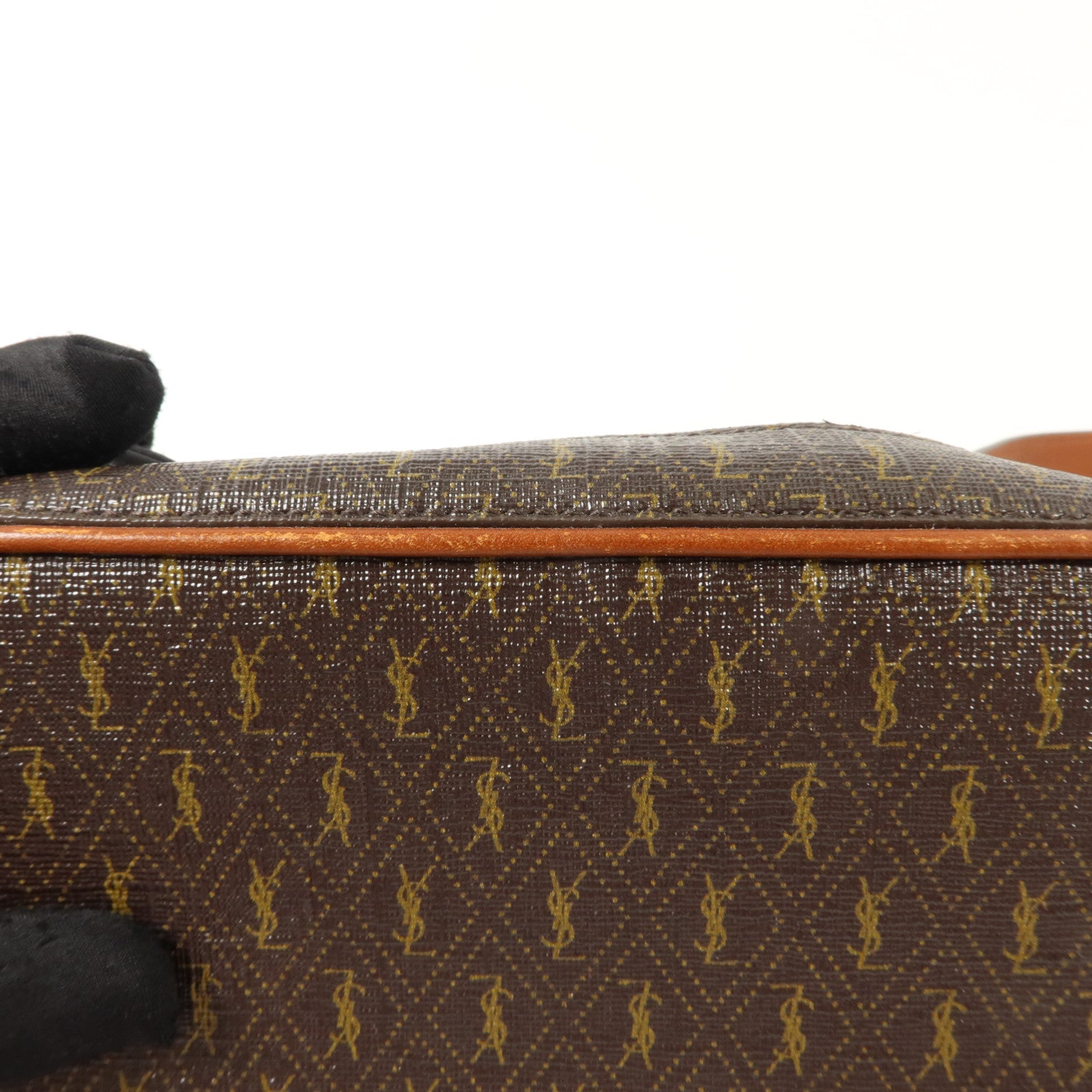 SAINT LAURENT 塗層帆布Camera Bag肩背袋