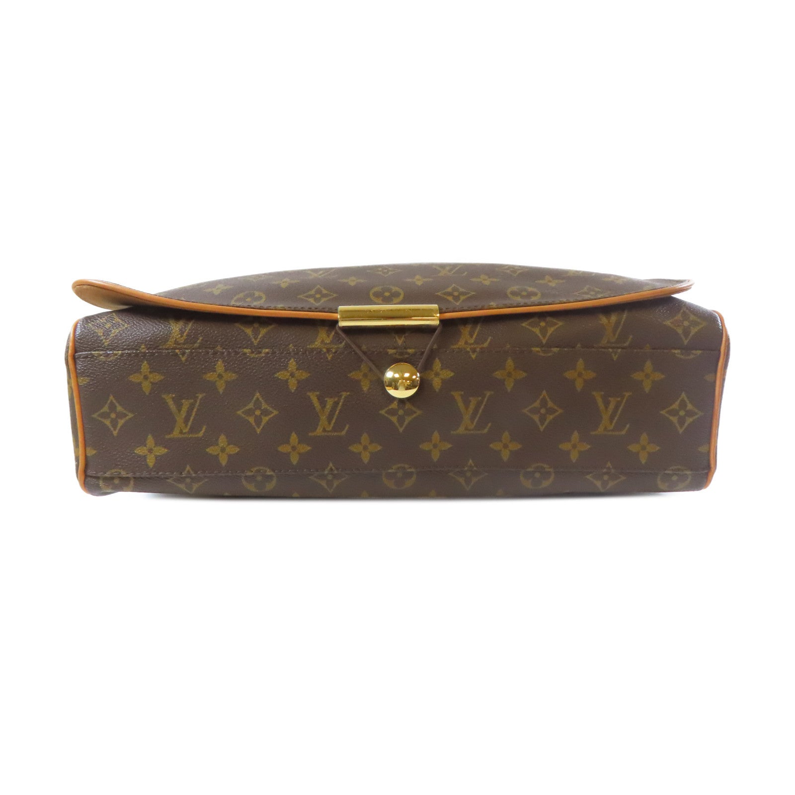 LOUIS VUITTON Monogram Abbeses金扣肩背袋啡色