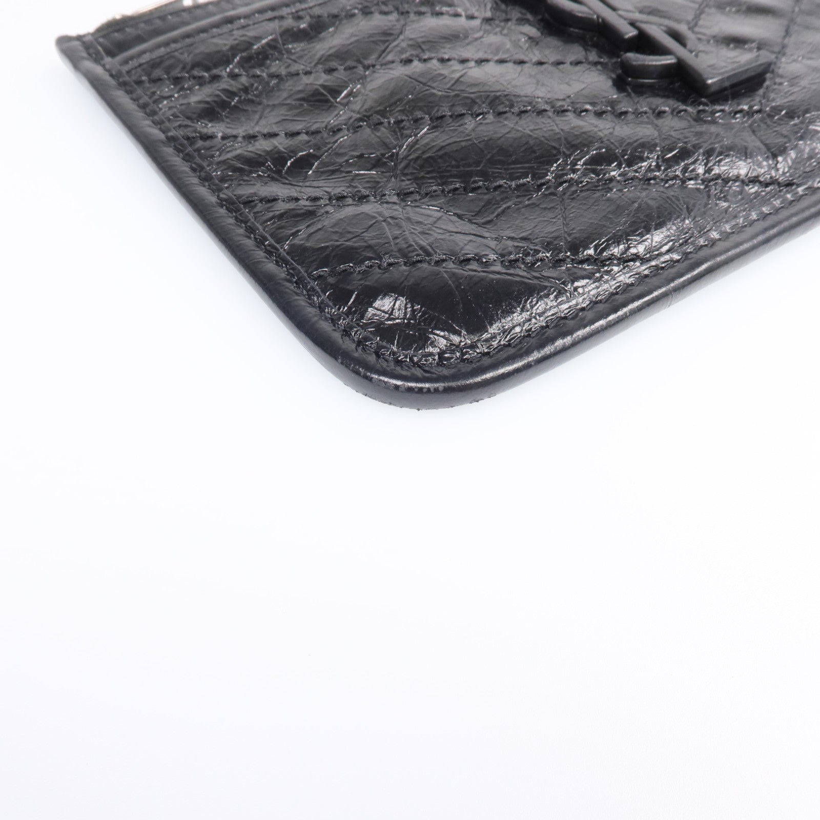 SAINT LAURENT 牛皮皮革Niki Bill Pouch手拿包