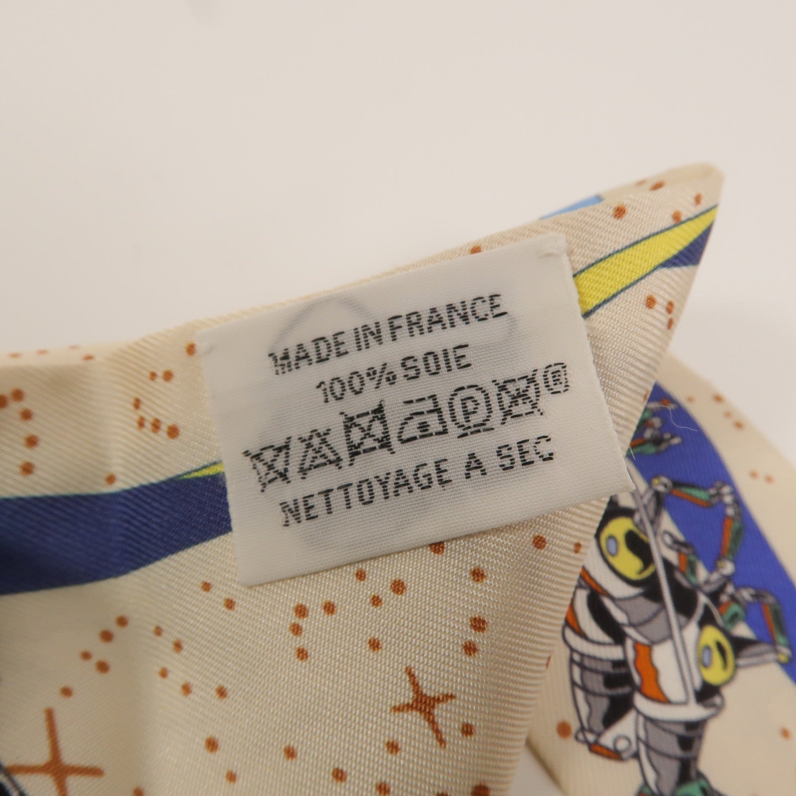 HERMES 絲質Twilly絲巾