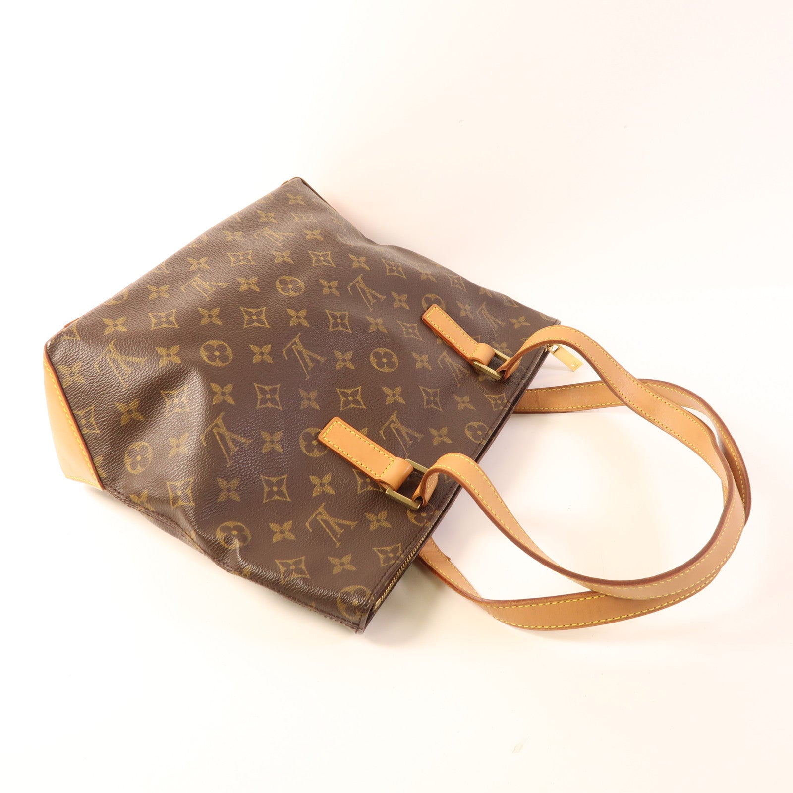 LOUIS VUITTON Monogram Cabas Piano金扣肩背袋