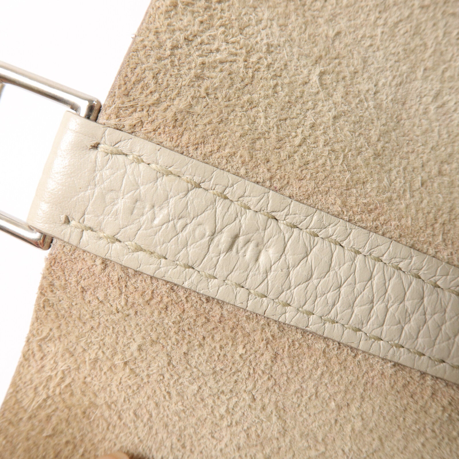 HERMES Clemence皮革Picotin MM手挽袋Beton