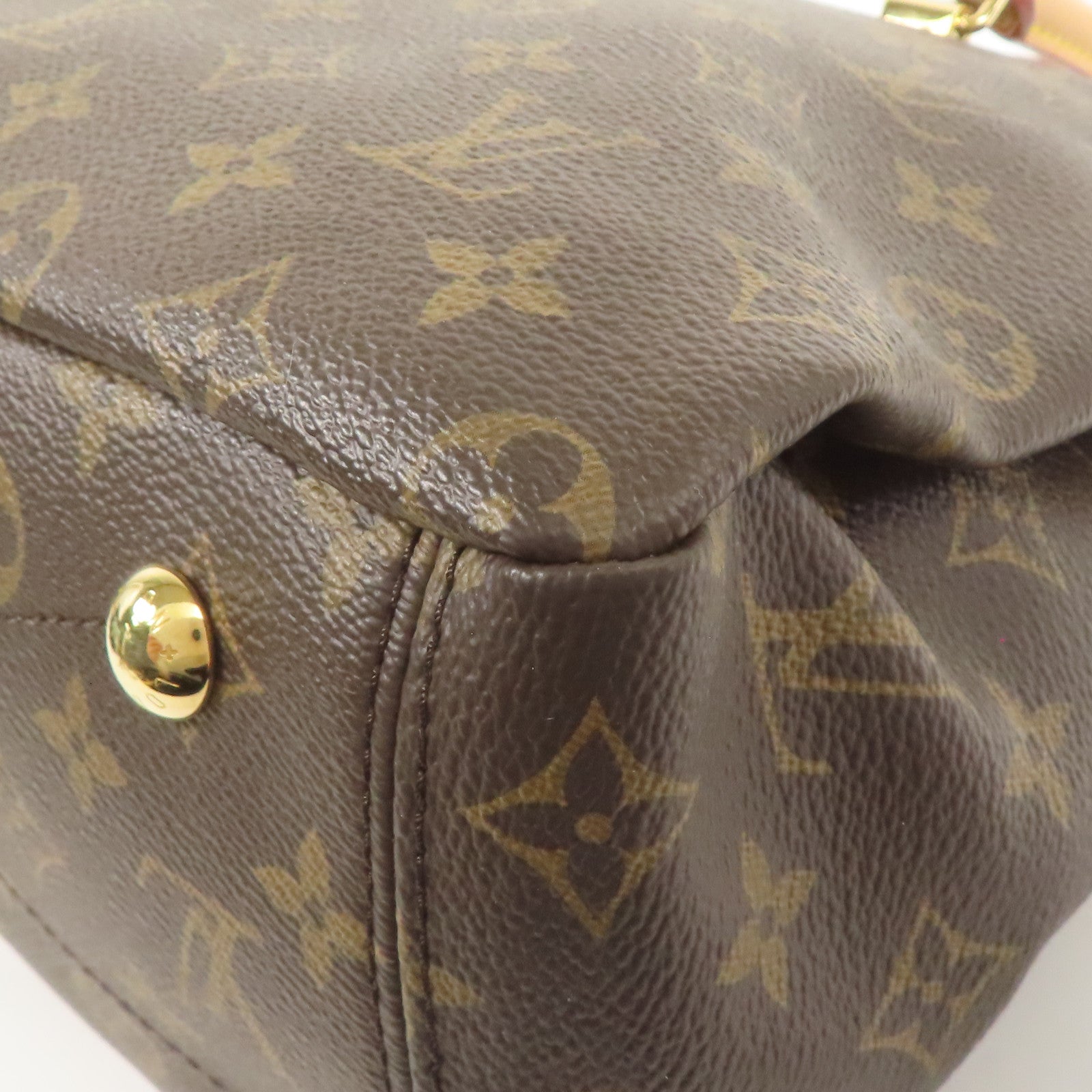 LOUIS VUITTON Monogram Pallas金扣手挽肩背兩用袋