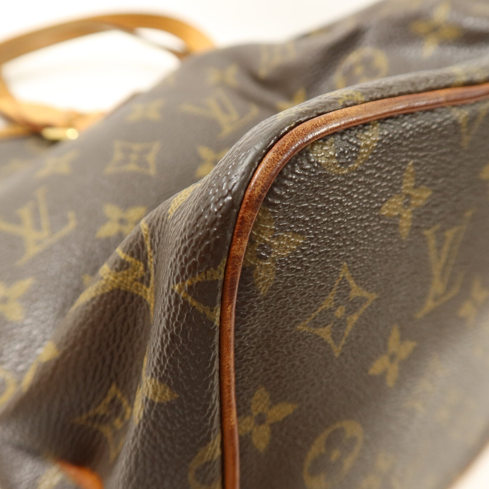 LOUIS VUITTON Monogram Palermo PM手挽肩背兩用袋棕色