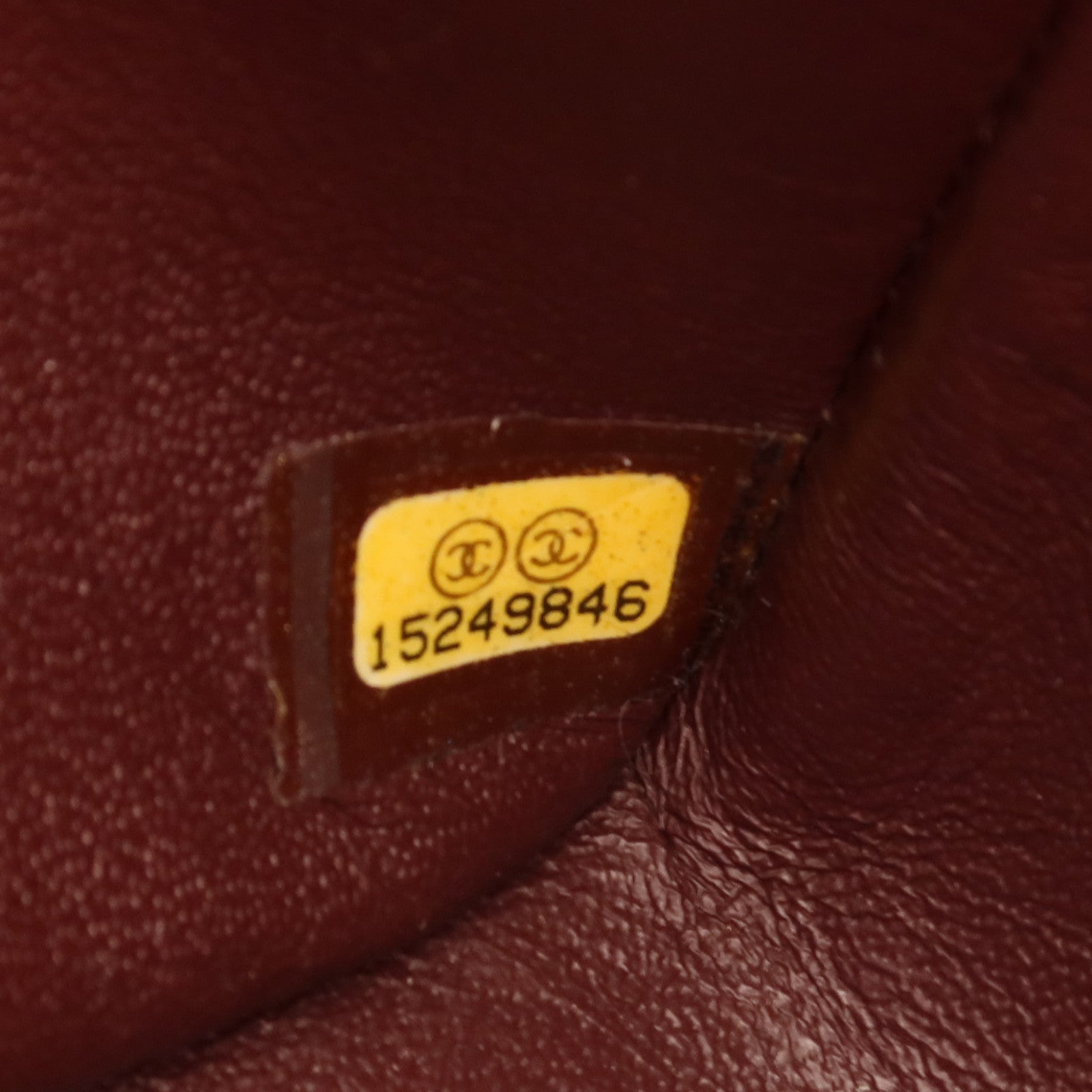 CHANEL 牛皮皮革Large Classic銀扣鏈帶肩背袋