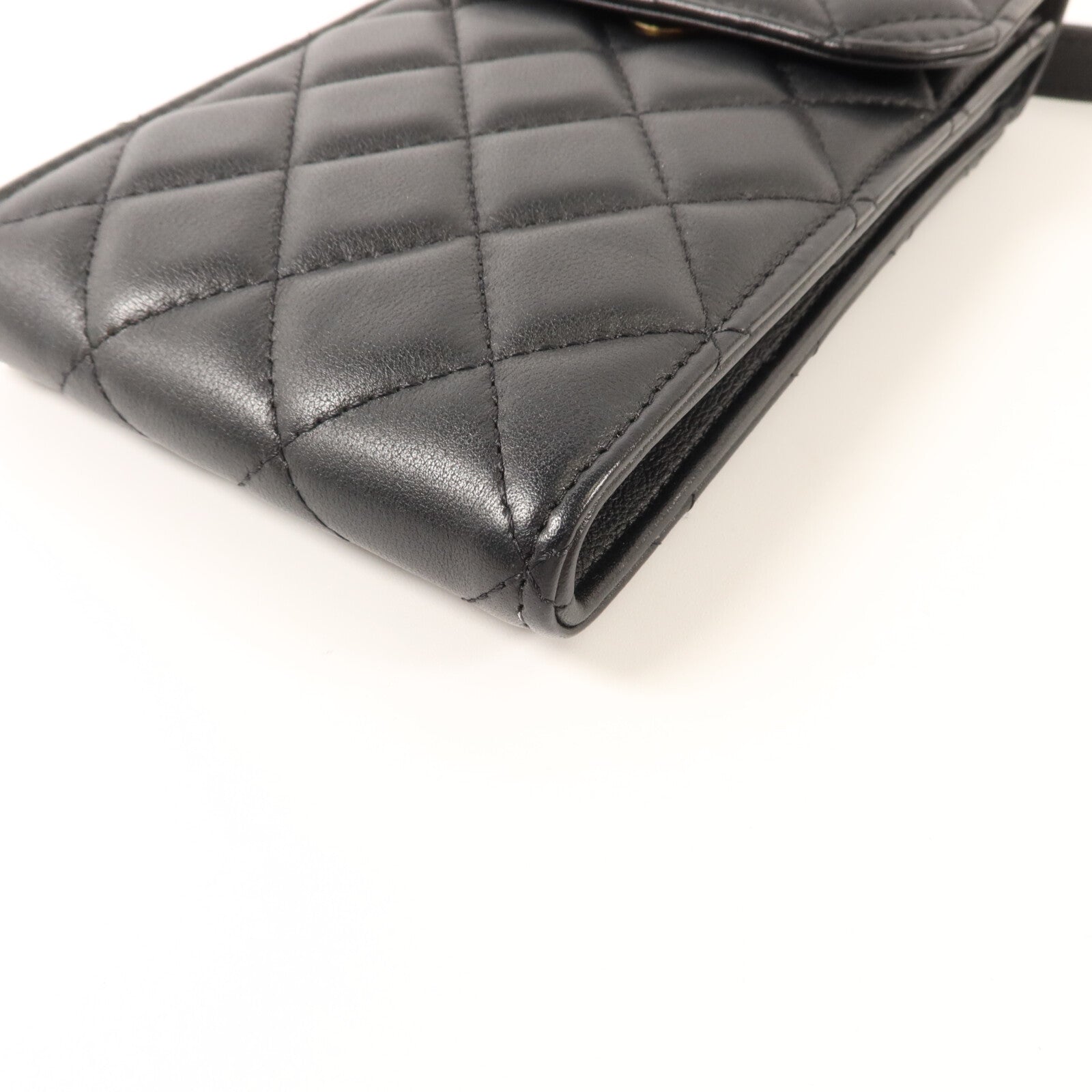 CHANEL 羊皮皮革Pearl Phone Bag肩背袋