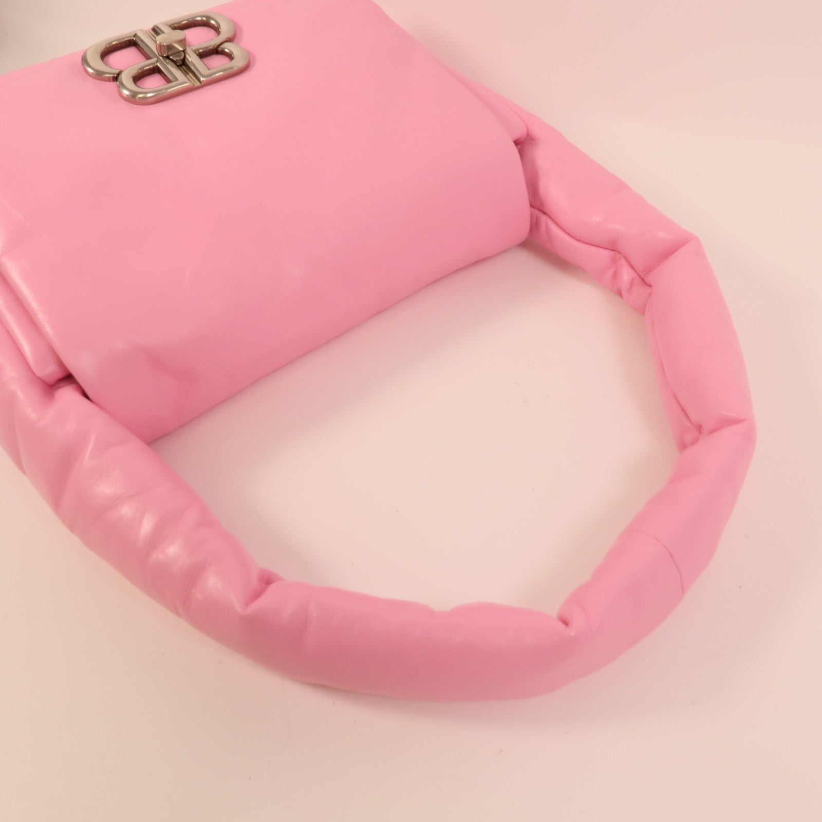 BALENCIAGA 牛皮皮革Monaco Sling Small手挽袋