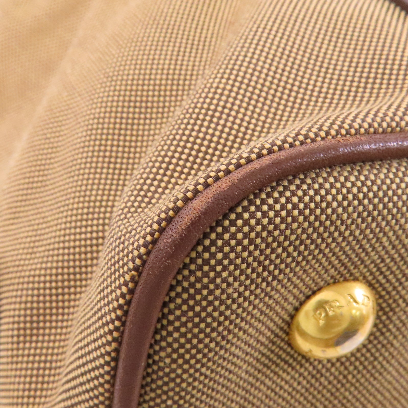 PRADA 【激減優惠】帆布Shoulder Bag金扣肩背袋