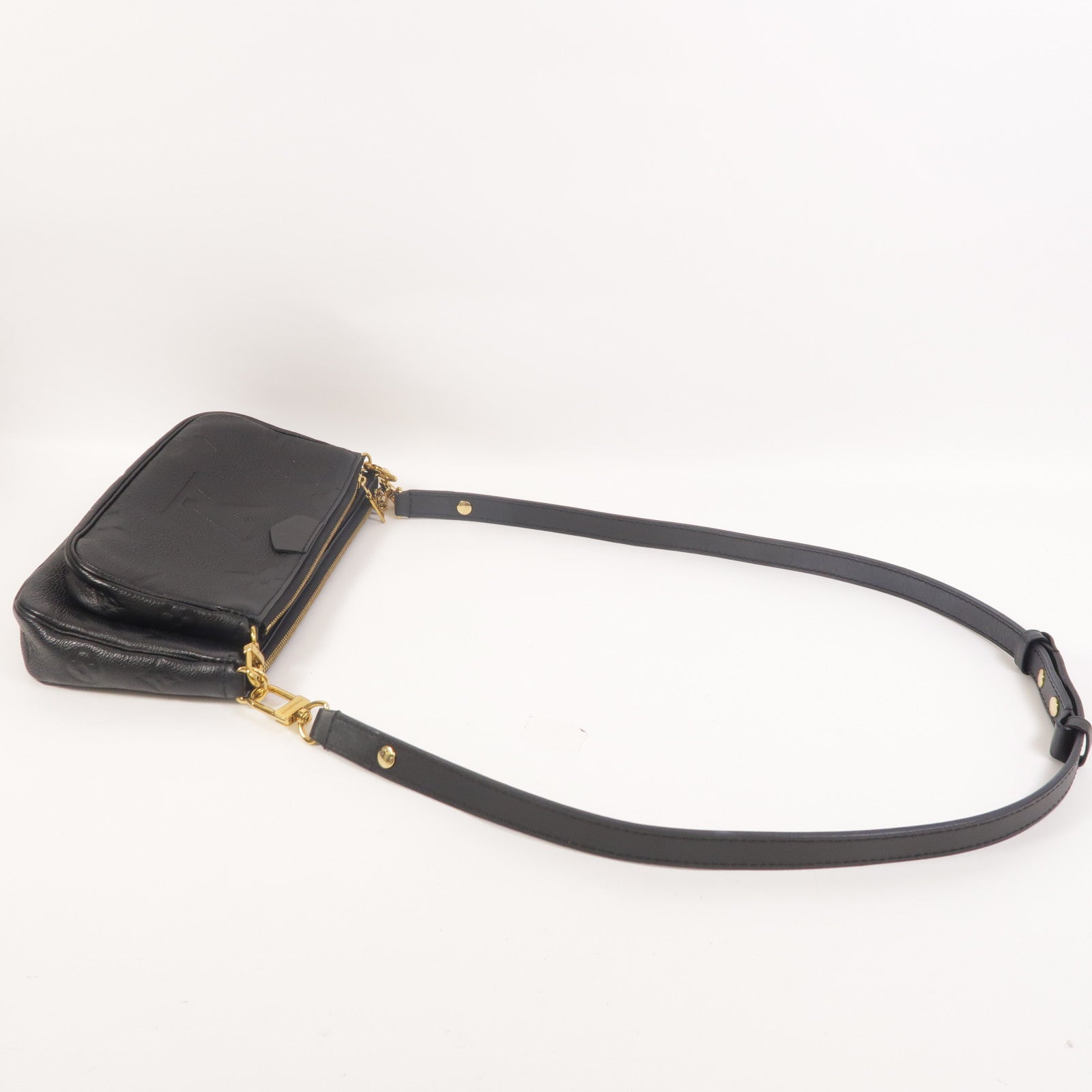 LOUIS VUITTON Monogram Empreinte Multi Pochette Accessoires手挽肩背兩用袋